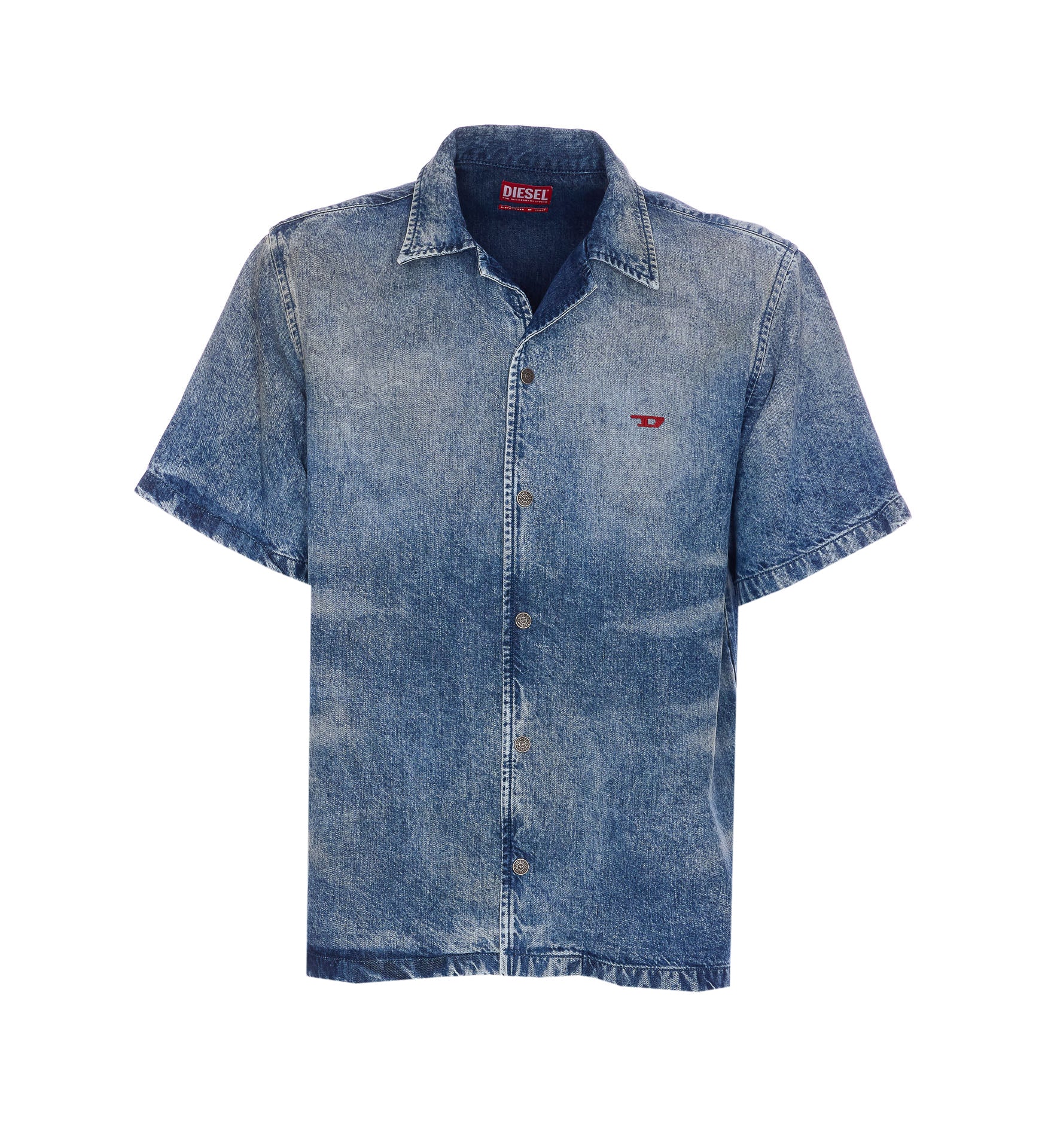 Diesel Shirts Blue Lyocell