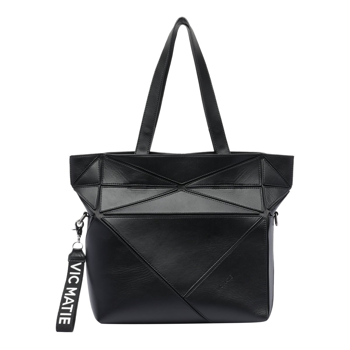 Vic Matie Bags Black Calf Leather