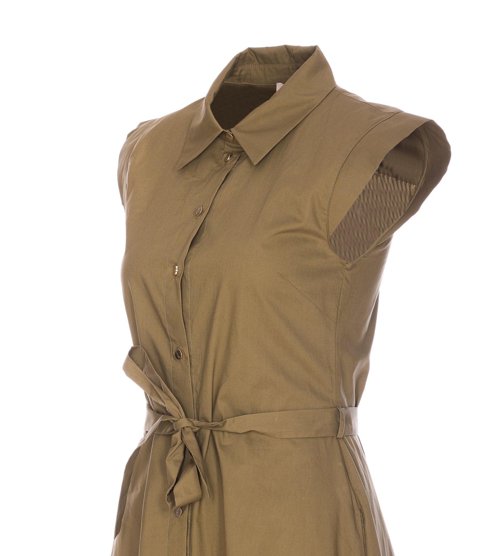 Liu Jo Dresses Green Cotton