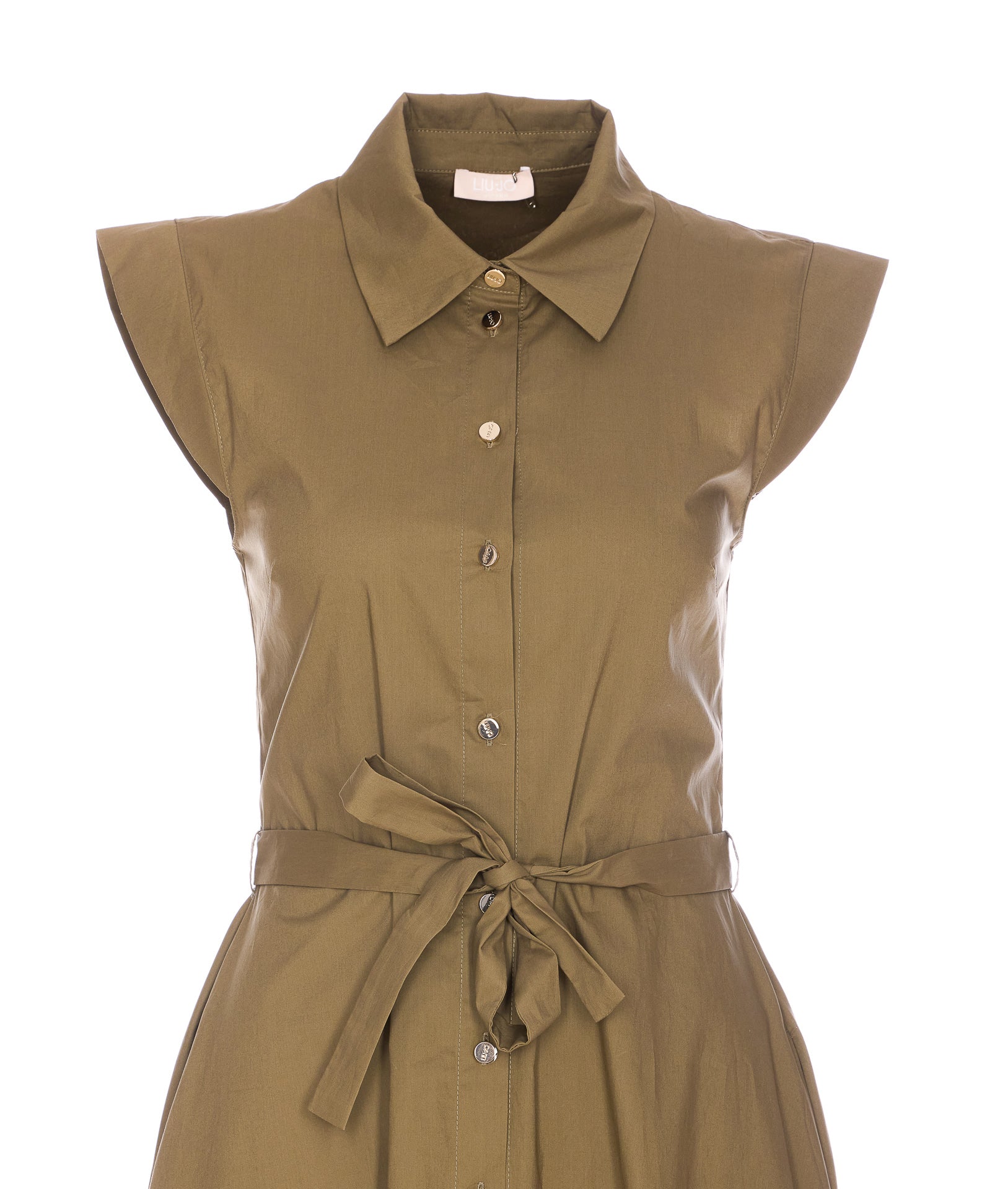 Liu Jo Dresses Green Cotton