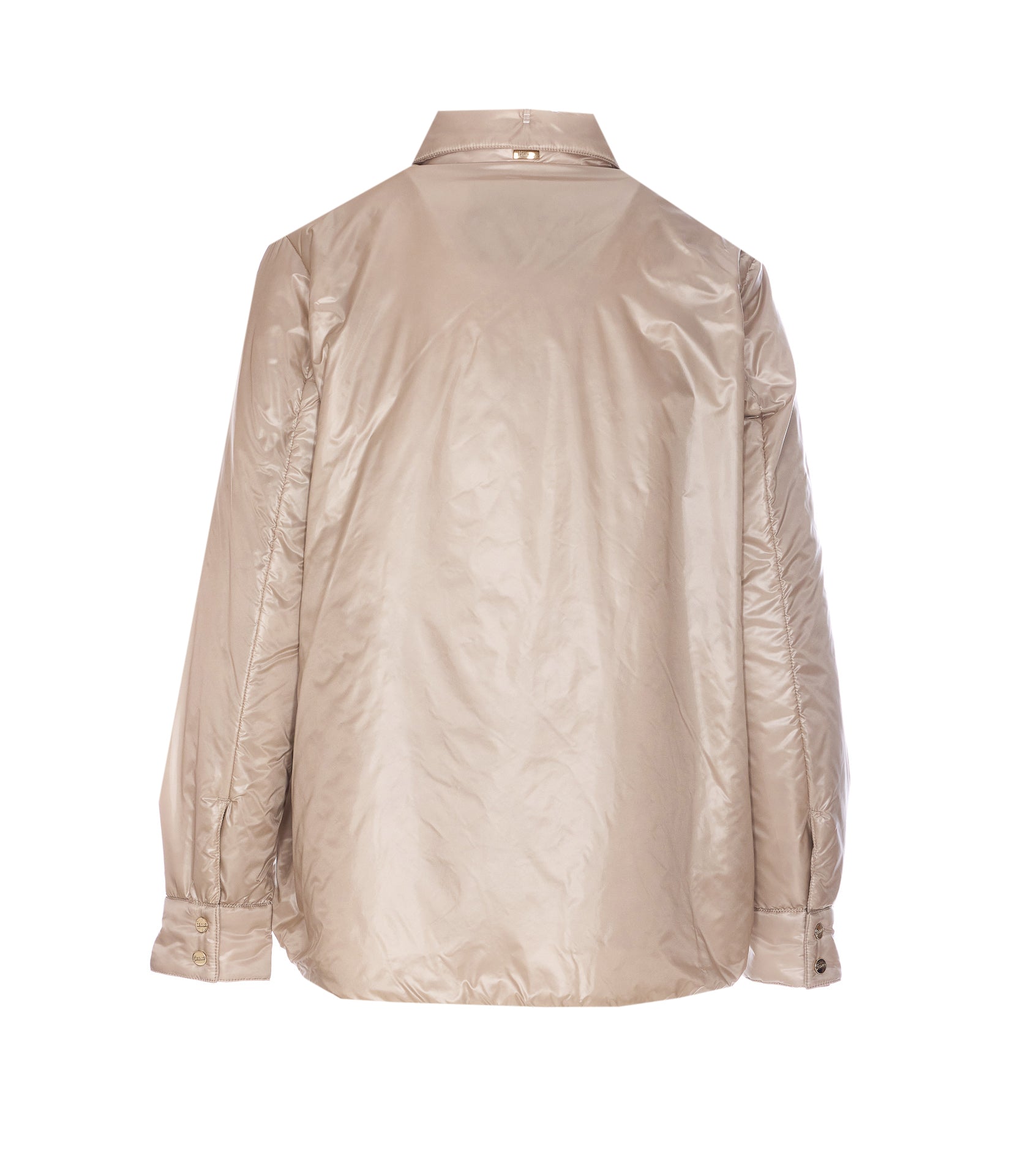 Herno Shirts Beige Polyamide