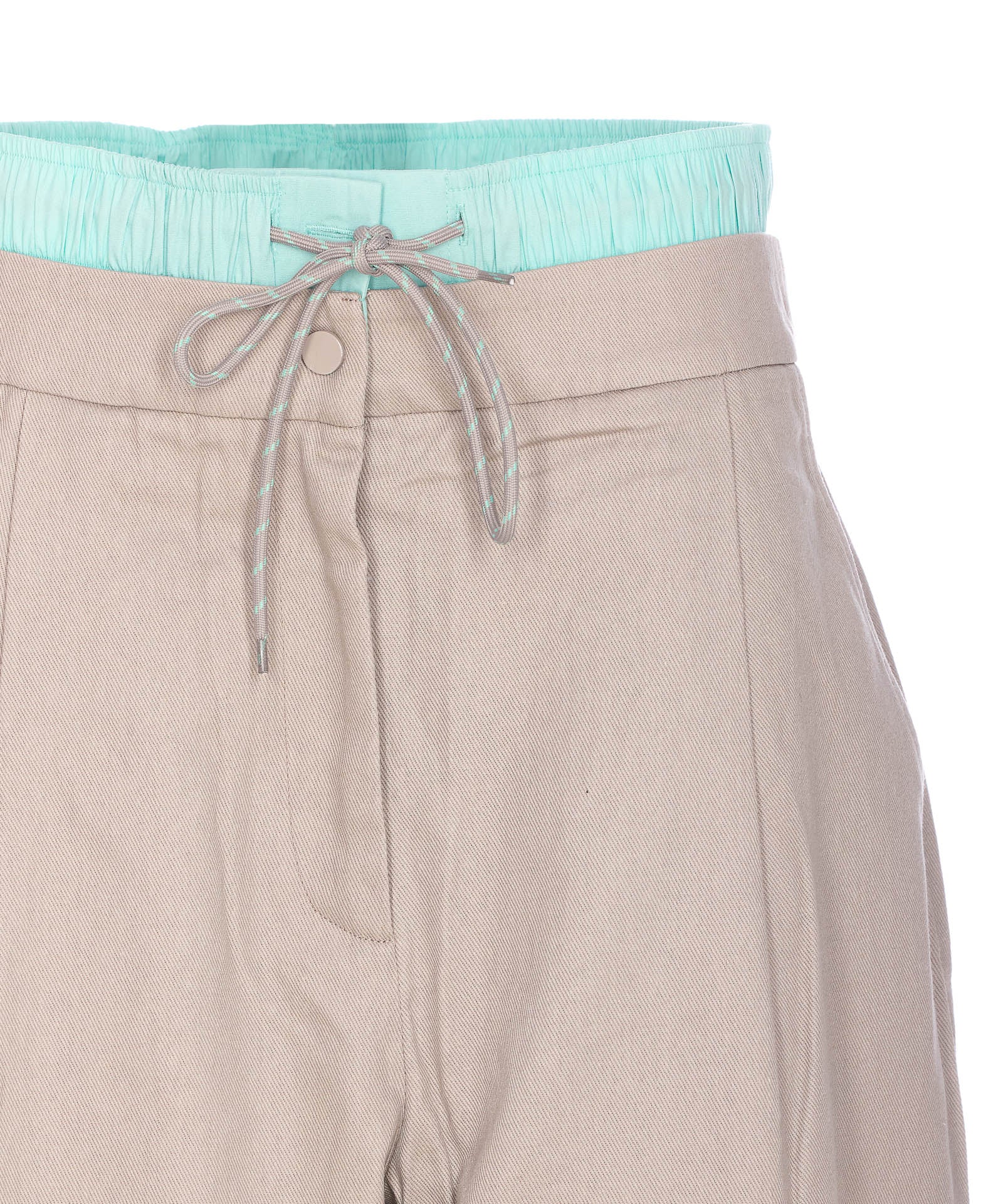 Essentiel Antwerp Trousers Beige Cotton