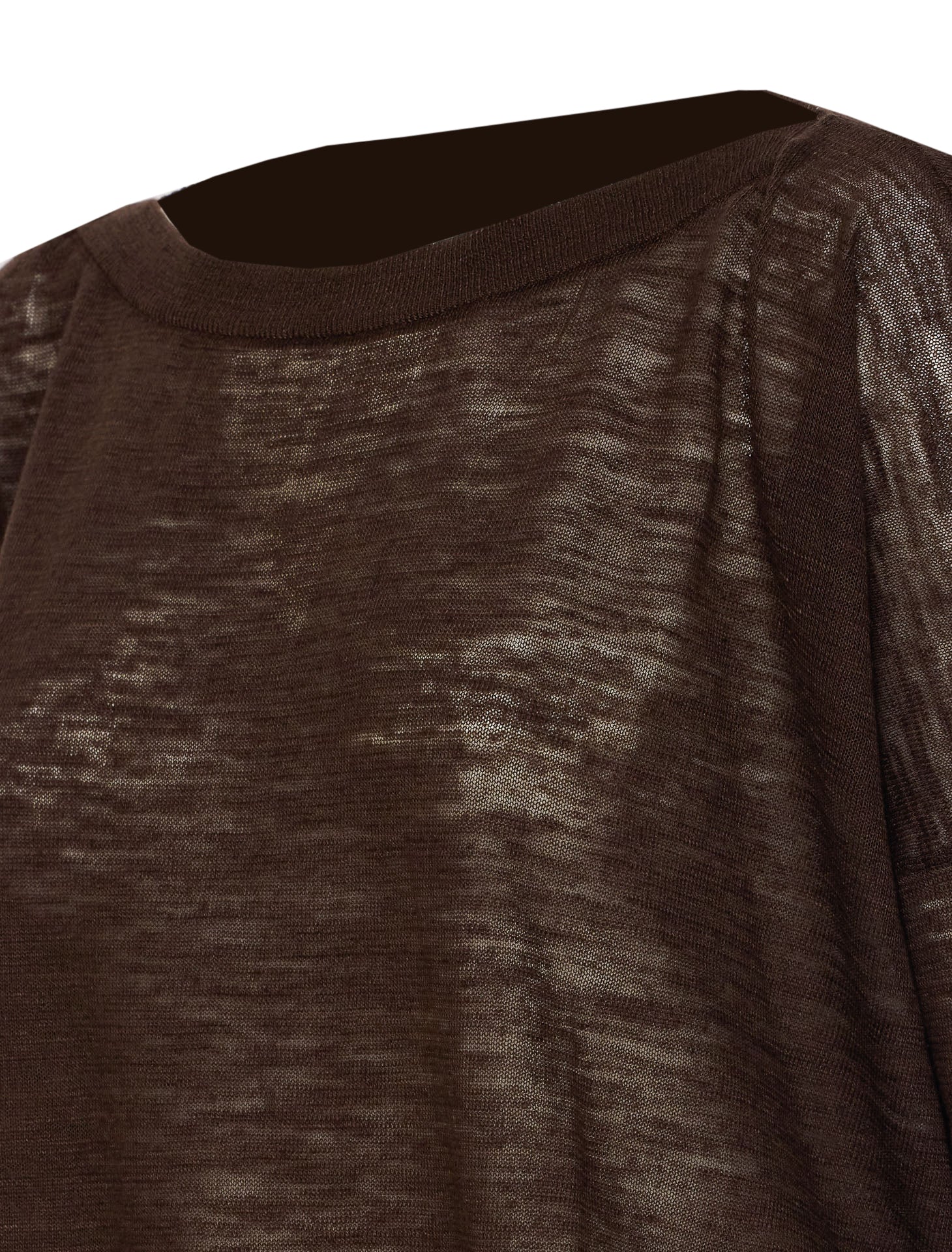 Roberto Collina Sweaters Brown Flax