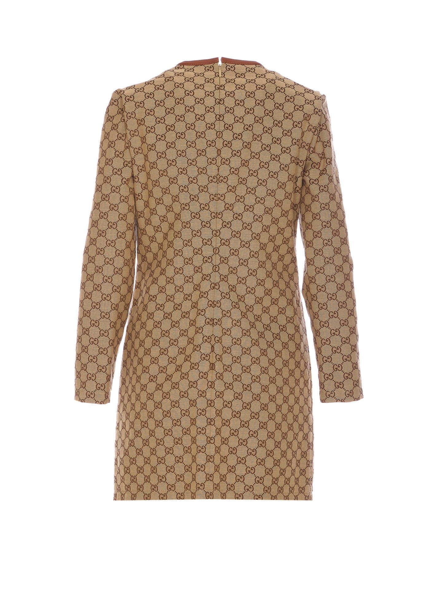 Gucci Dresses Beige Cotton