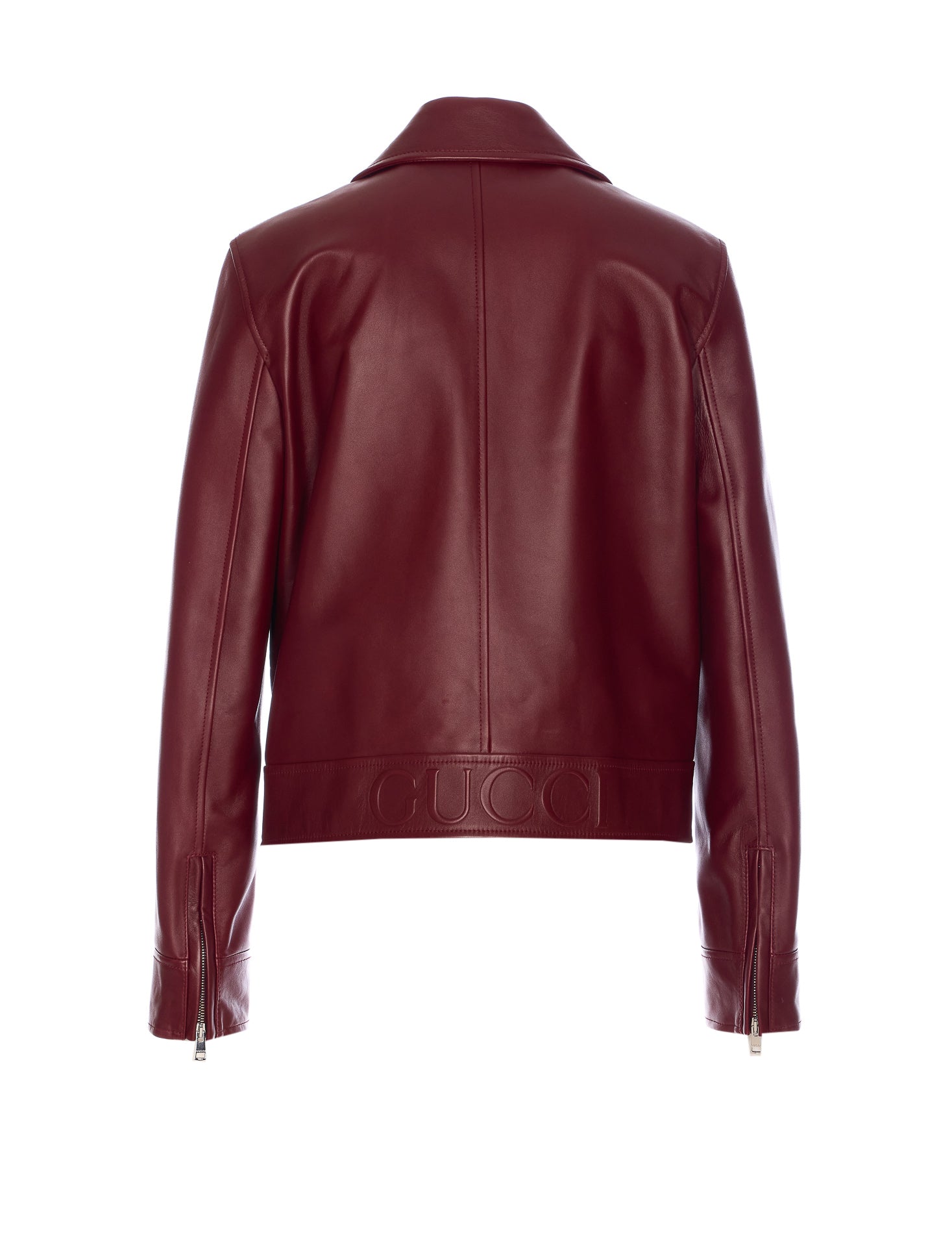 Gucci Jackets Bordeaux Lambskin