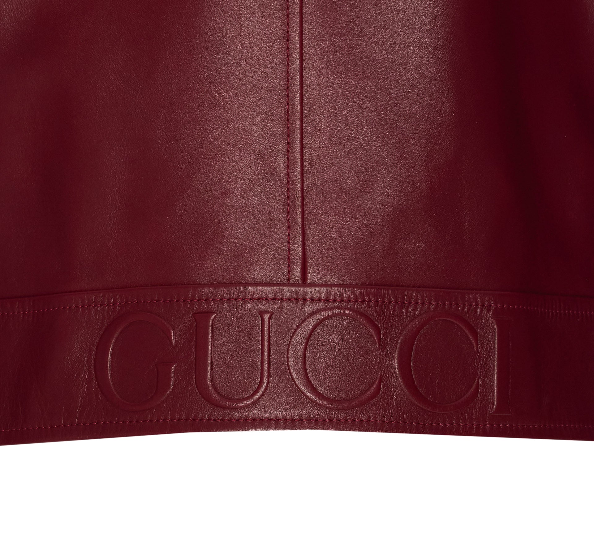Gucci Jackets Bordeaux Lambskin