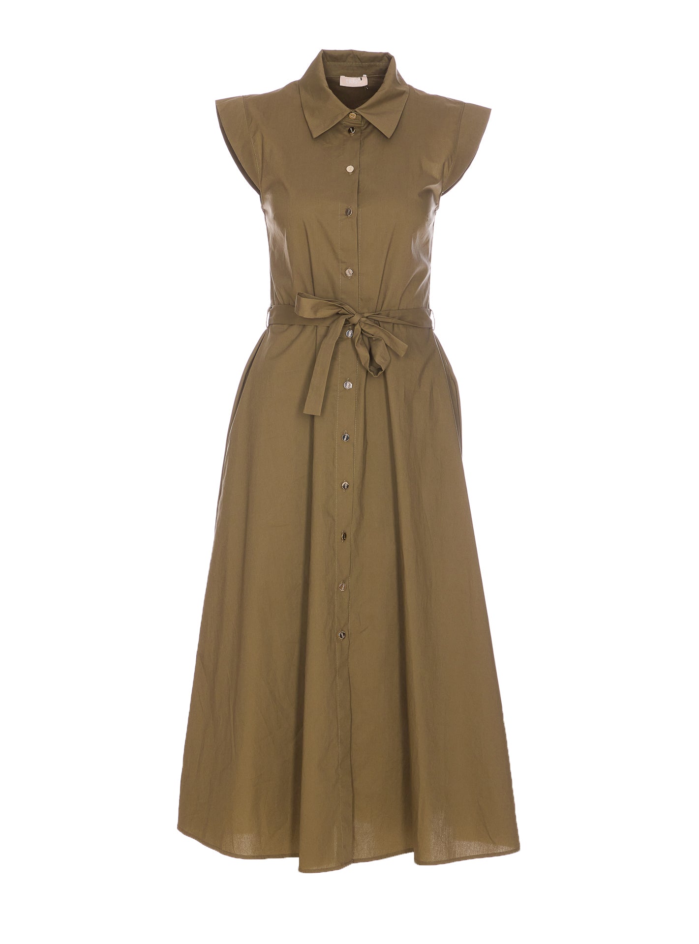 Liu Jo Dresses Green Cotton