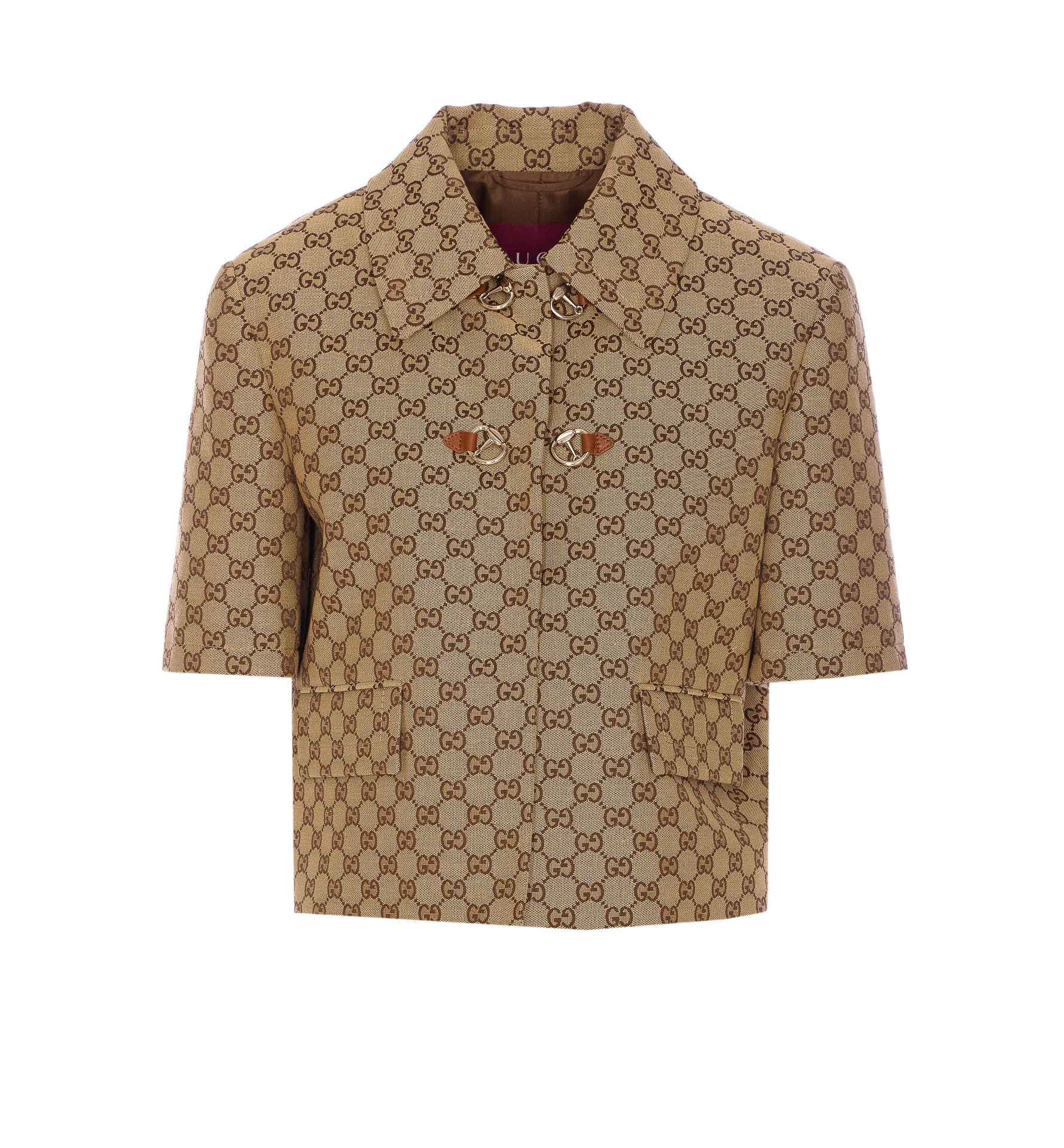 Gucci Jackets Beige Cotton