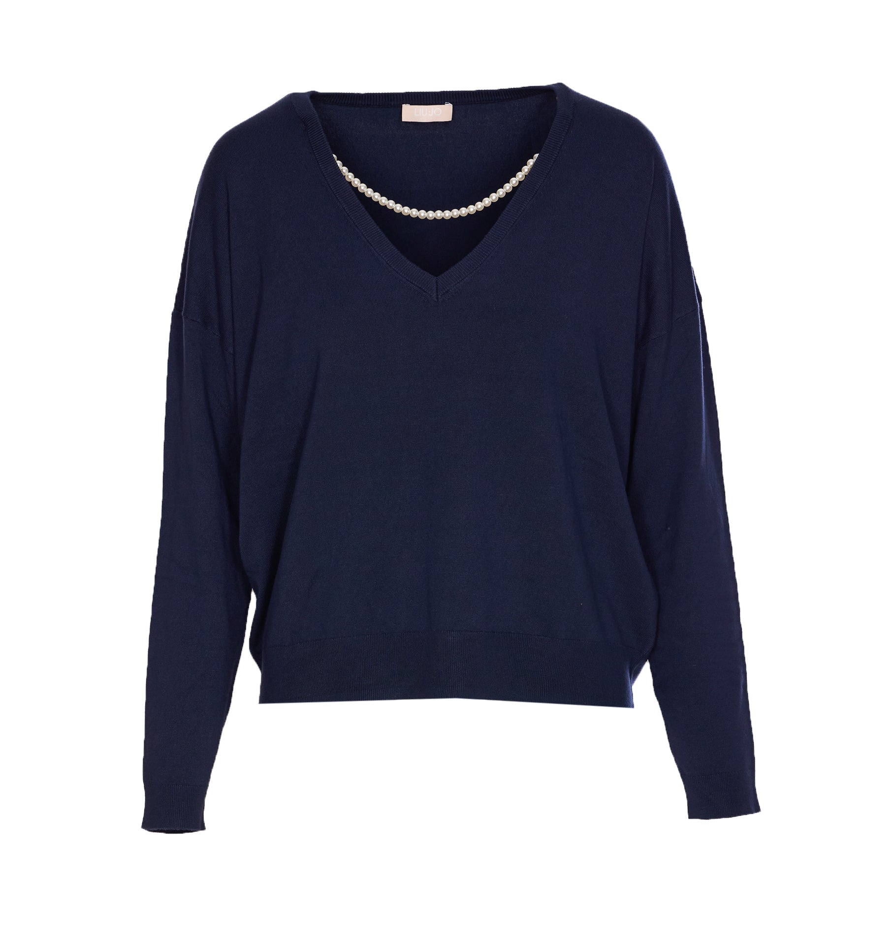 Liu Jo Sweaters Blue Viscose