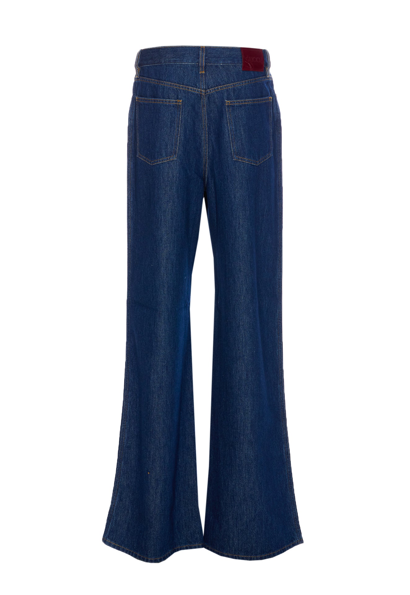 Gucci Trousers Blue Cotton