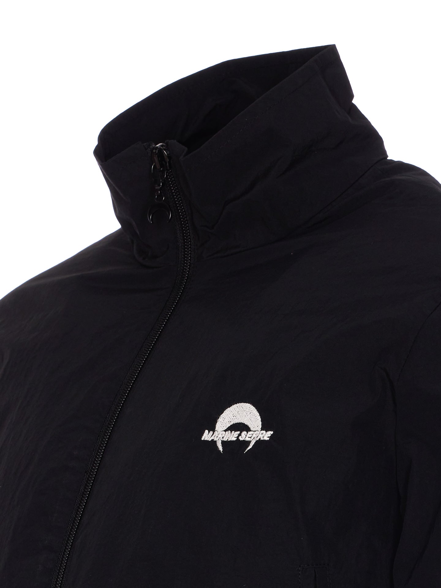 Marine Serre Jackets Black Polyamide