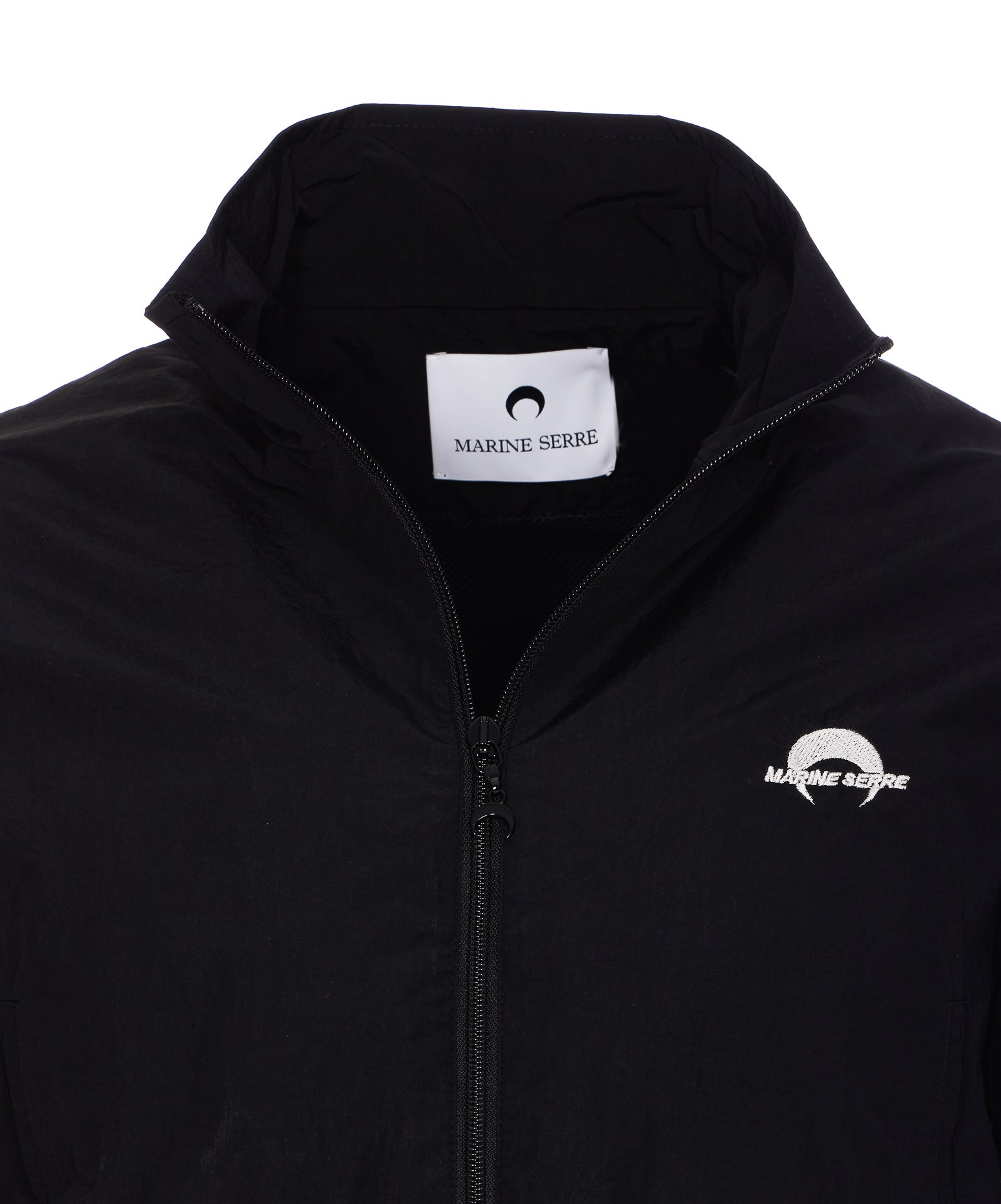 Marine Serre Jackets Black Polyamide