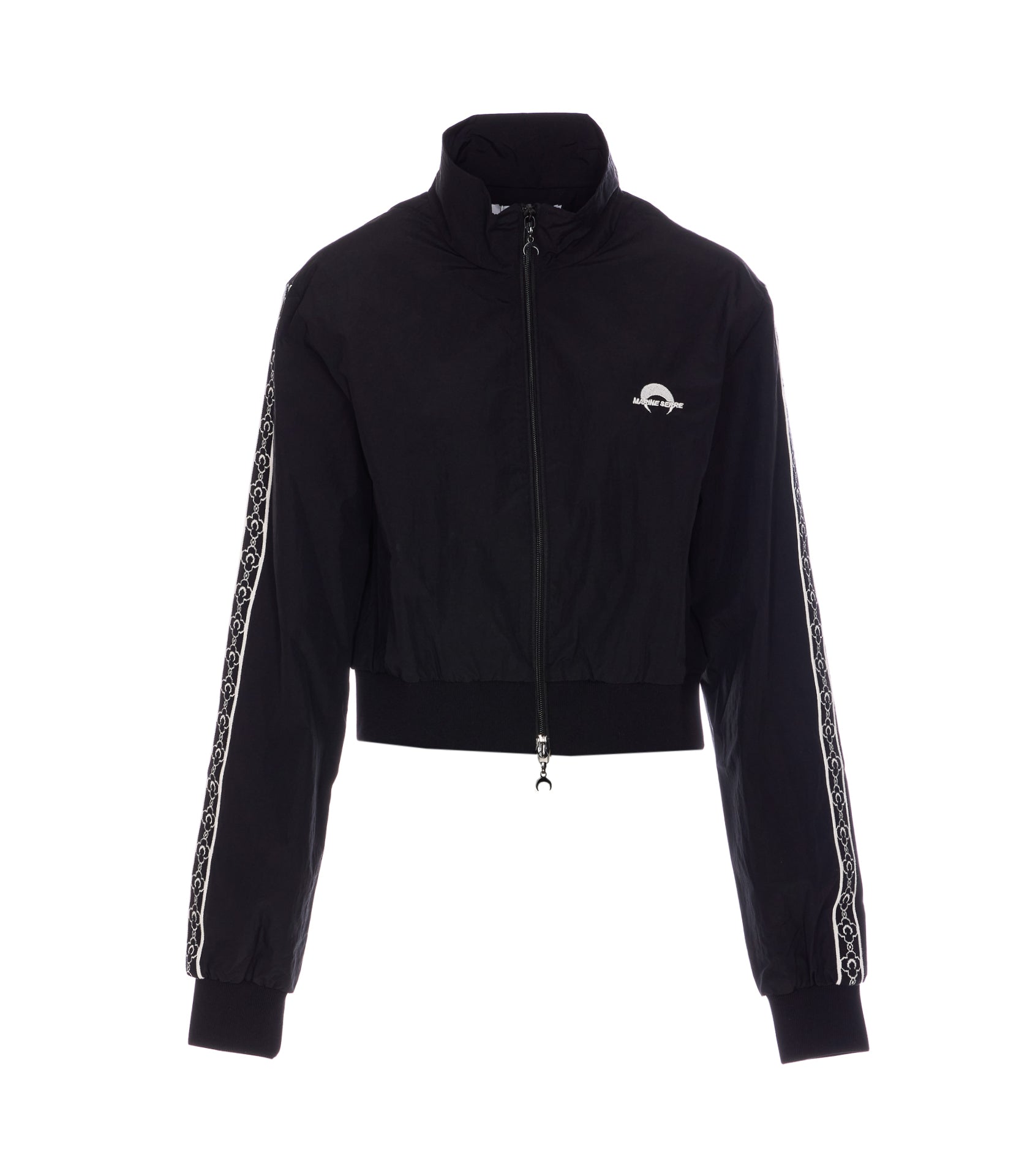 Marine Serre Jackets Black Polyamide