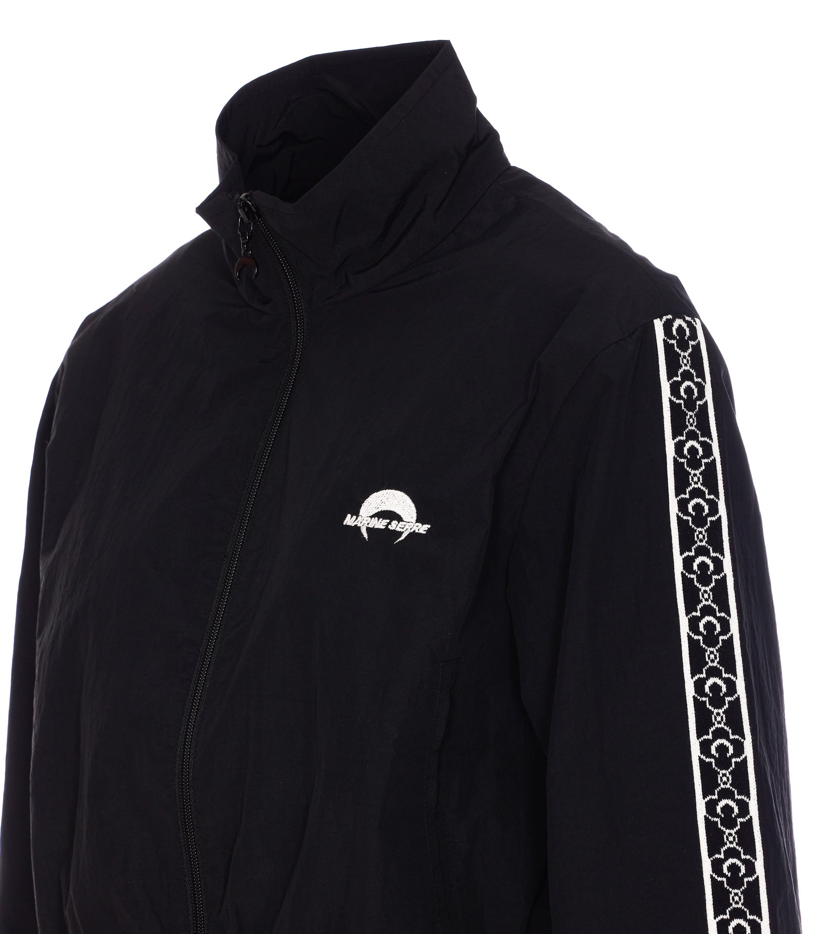 Marine Serre Jackets Black Polyamide