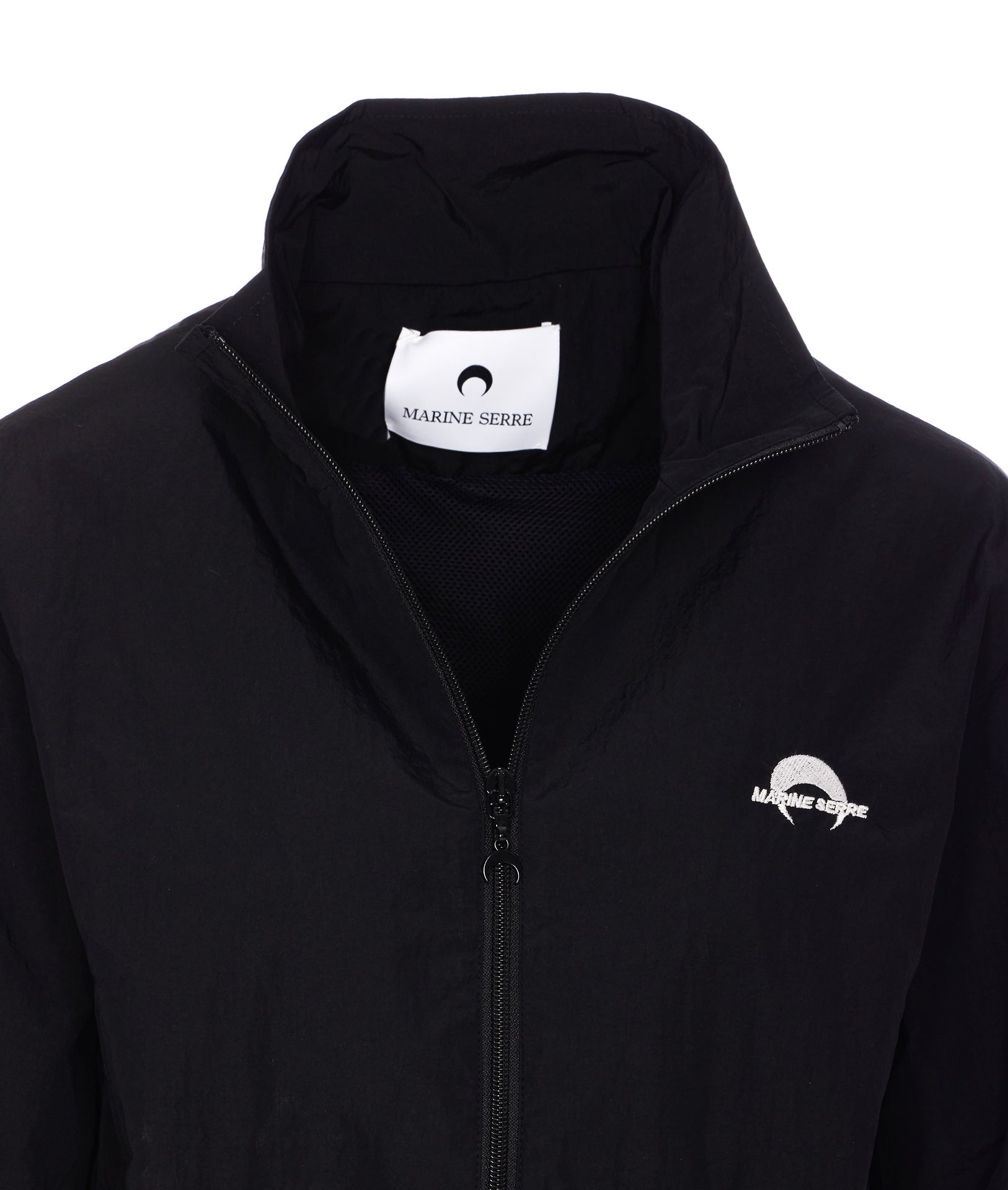 Marine Serre Jackets Black Polyamide