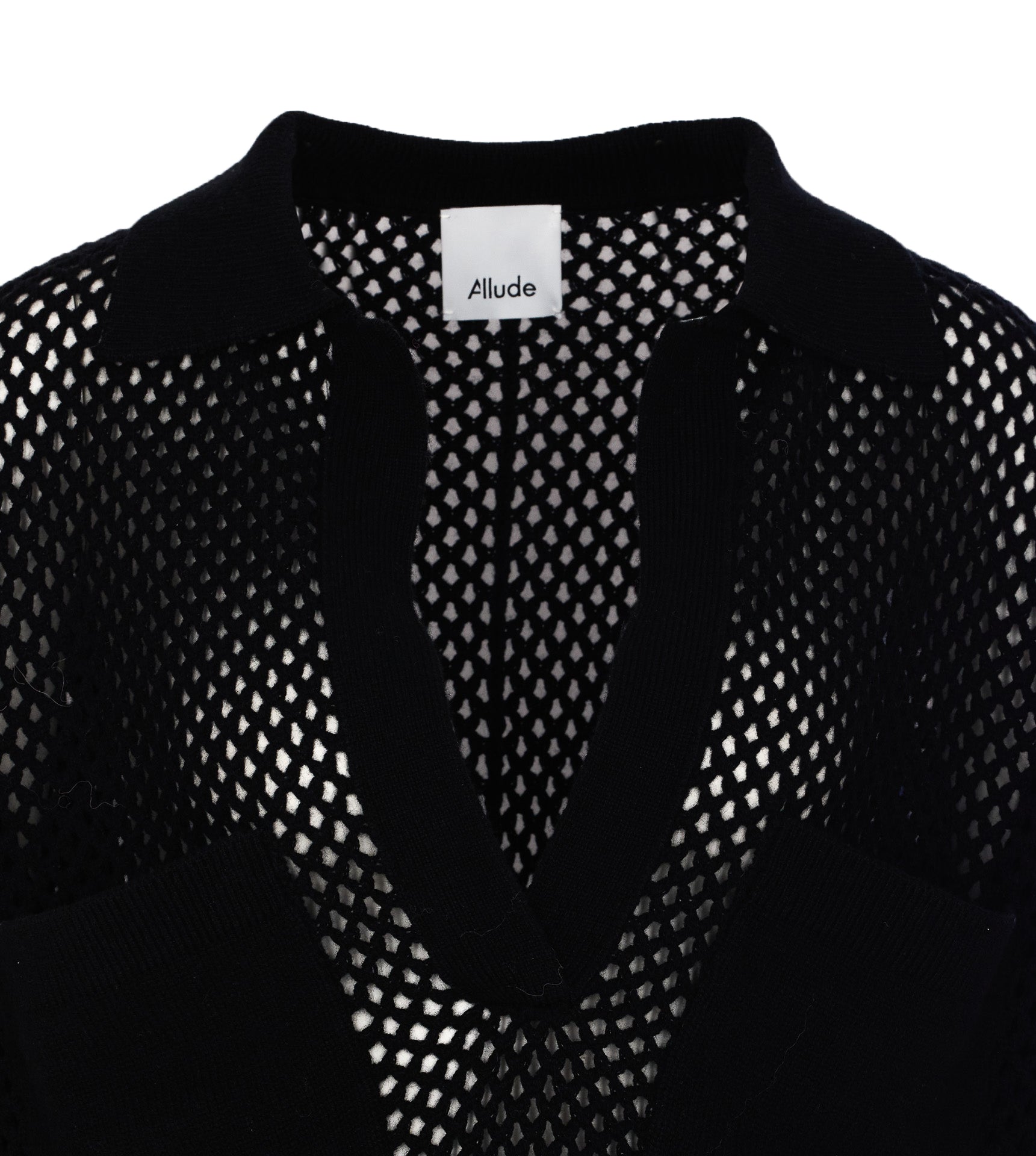 Allude Sweaters Black Virgin Wool