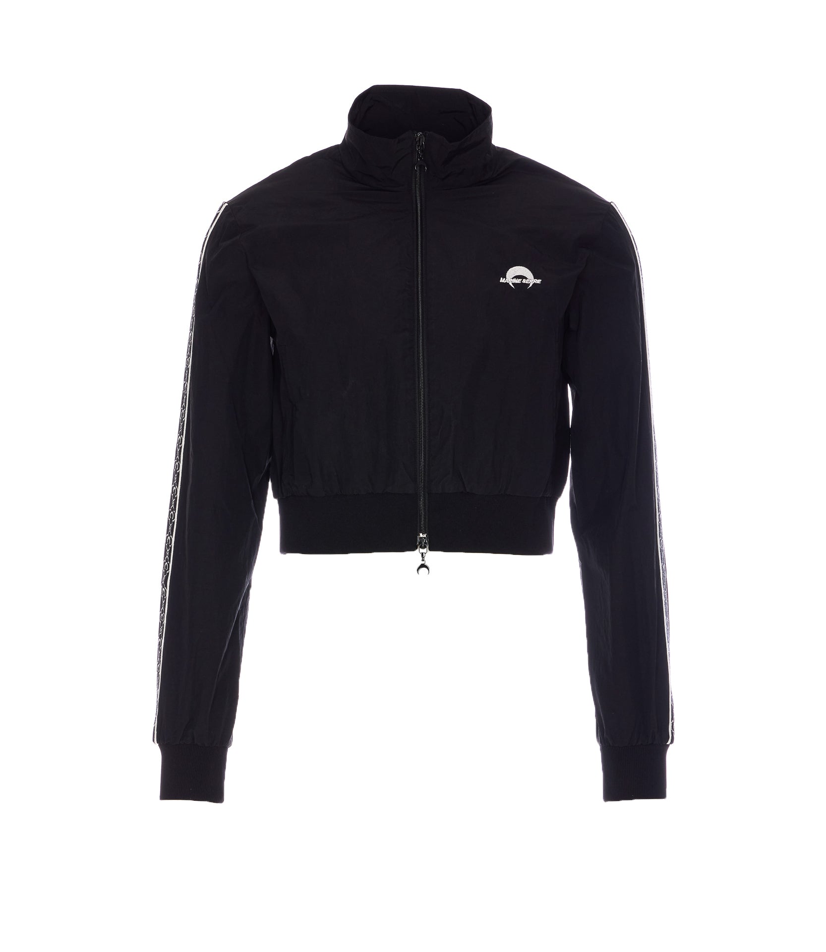 Marine Serre Jackets Black Polyamide