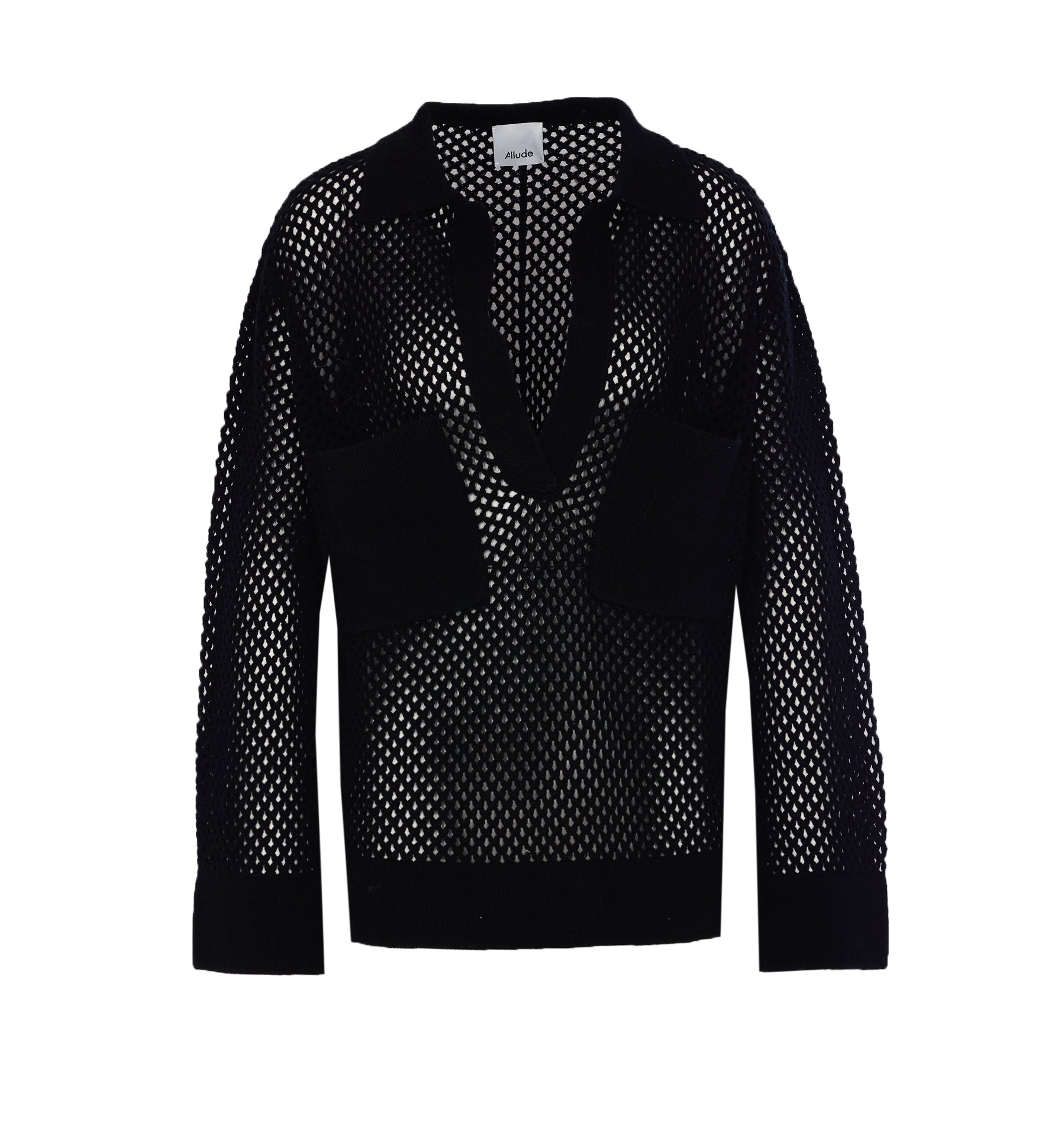 Allude Sweaters Black Virgin Wool