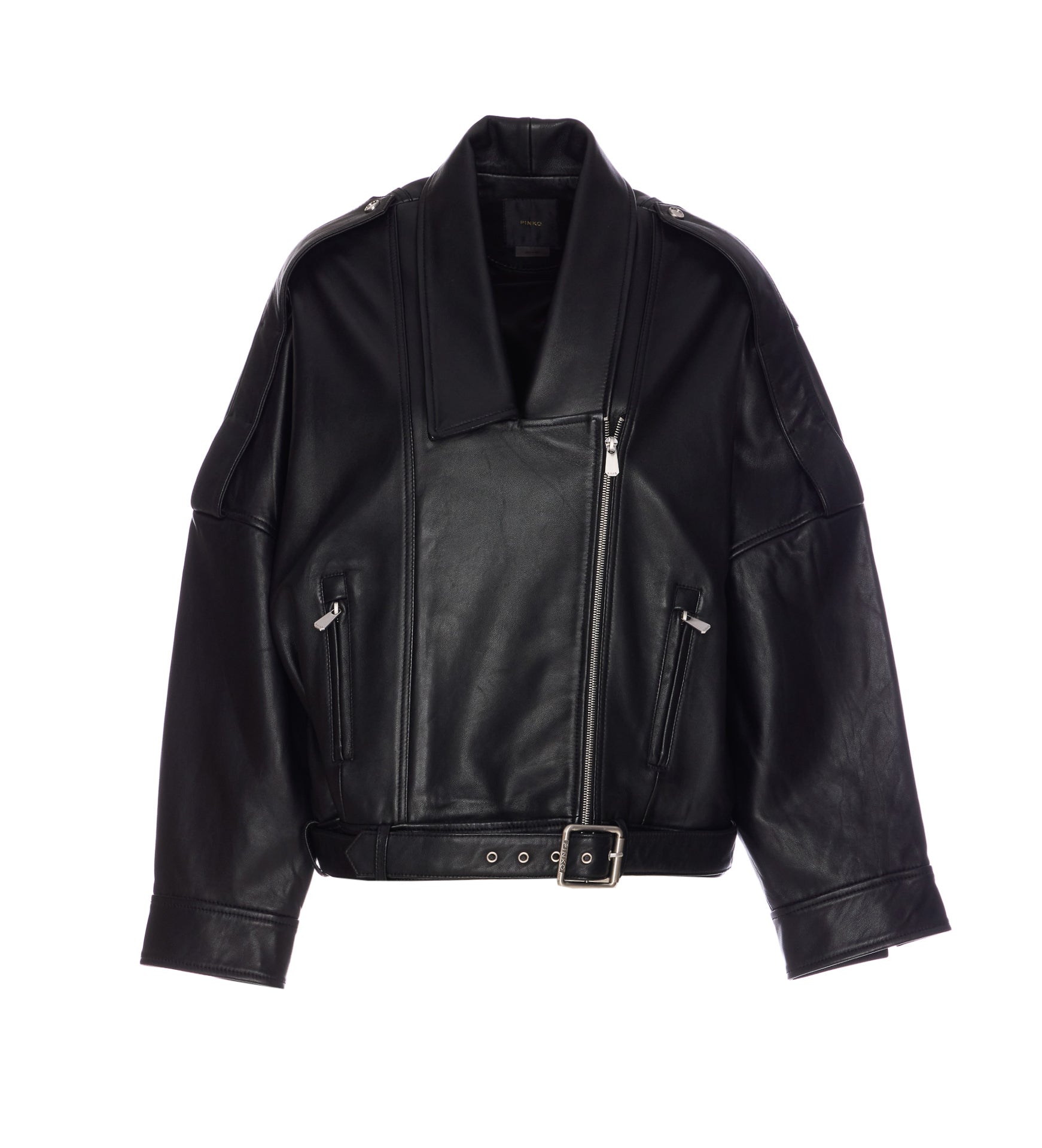 Pinko Jackets Black Sheep Leather