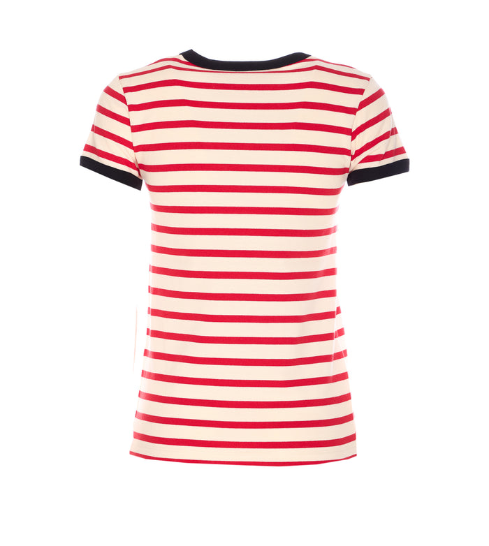 Valentino Garavani T-Shirts And Polos Red Cotton