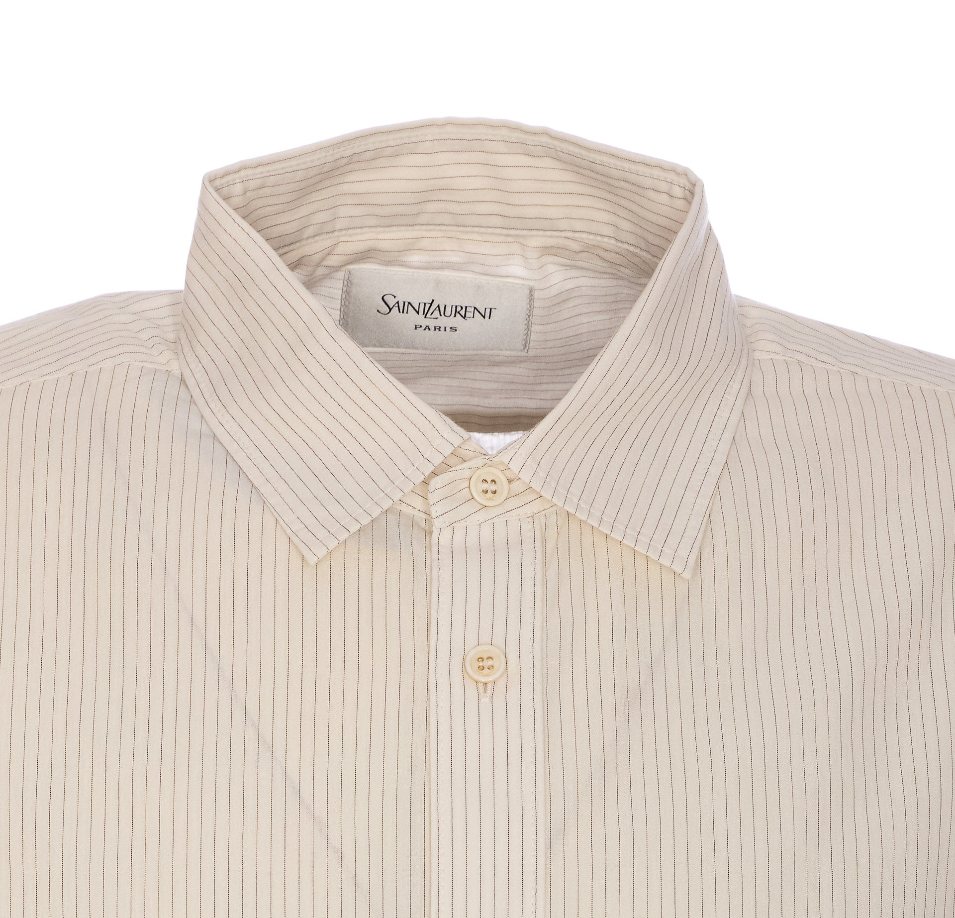 Saint Laurent Shirts White Cotton