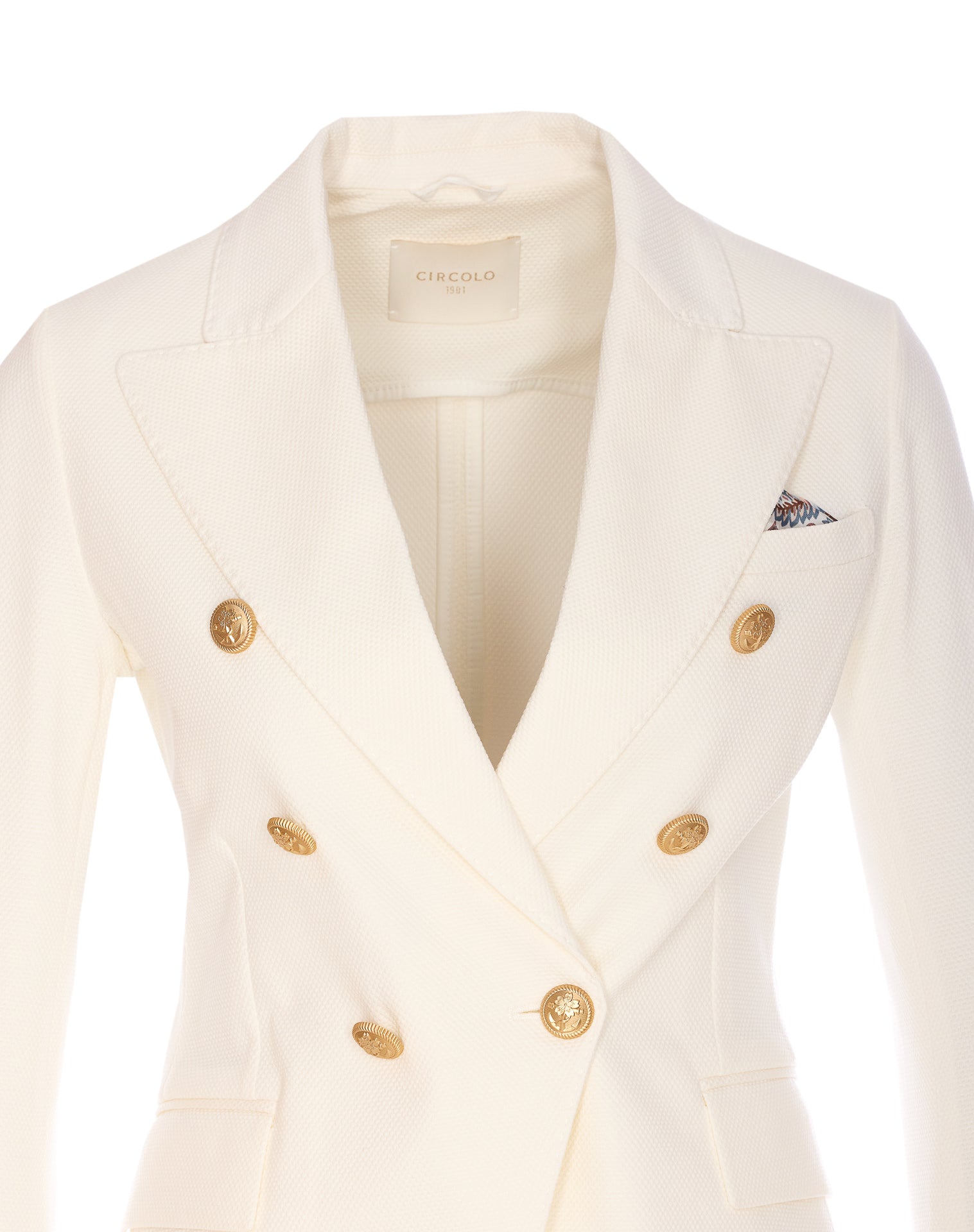 Circolo 1901 Jackets White Cotton
