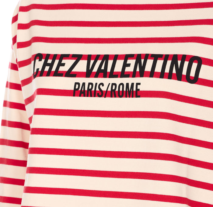 Valentino Garavani T-Shirts And Polos Red Cotton