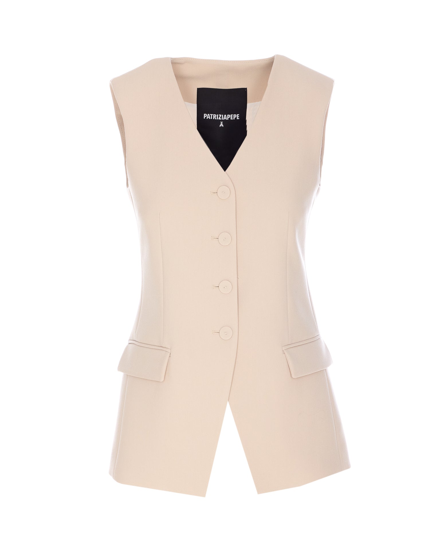 Patrizia Pepe Jackets Beige Polyester
