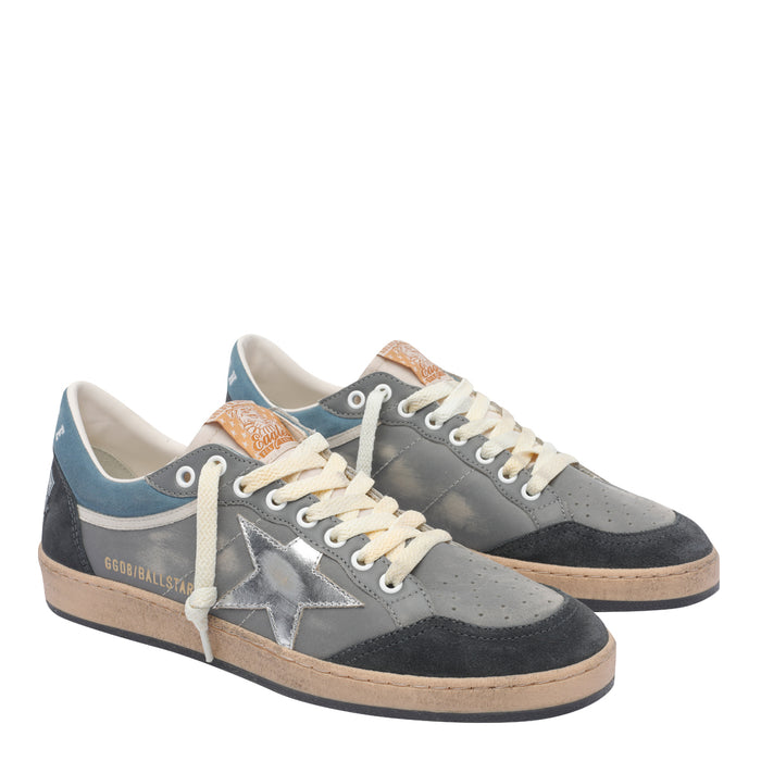 Golden Goose Sneakers Grey Calf Leather/rubber Sole