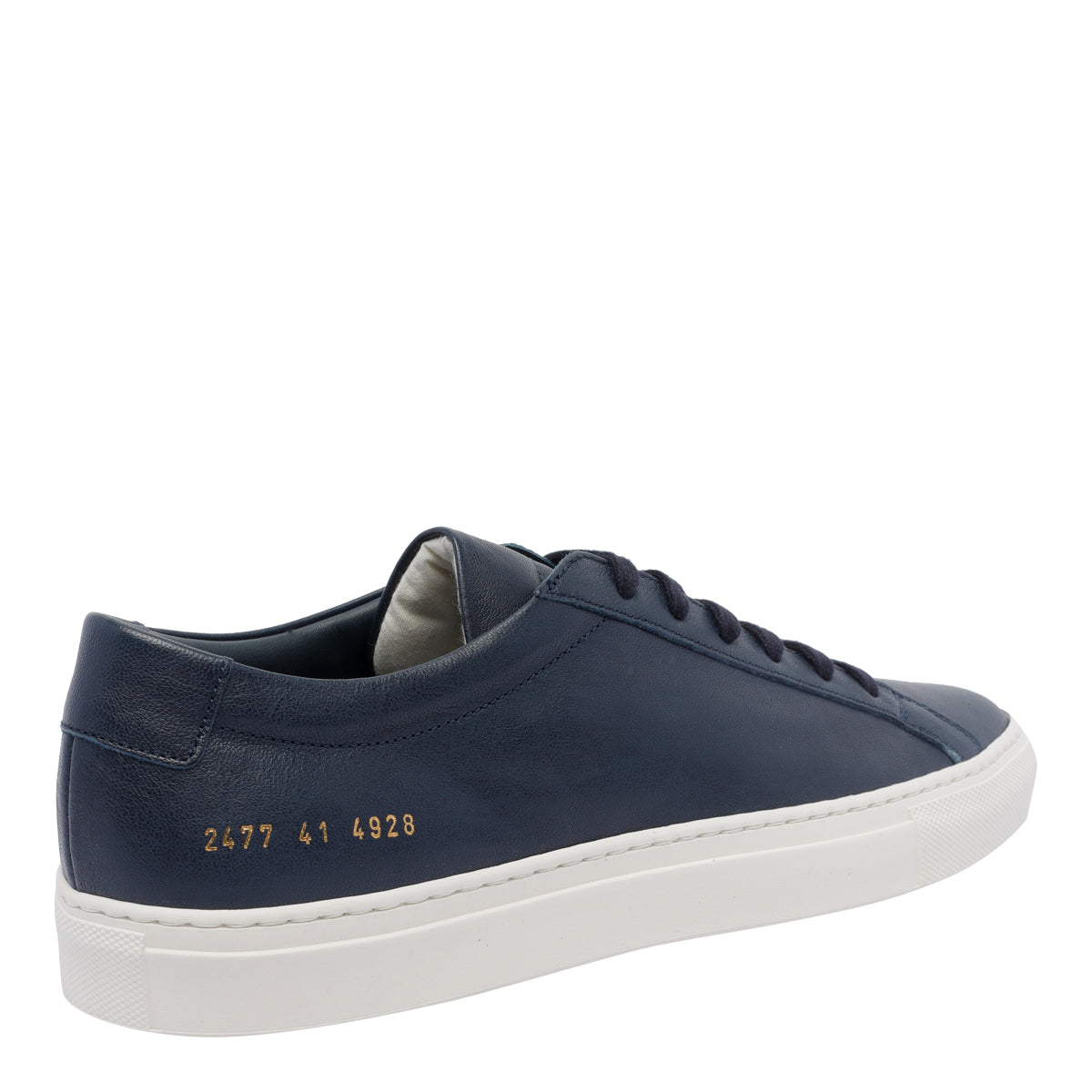 Common Projects Sneakers Blue Calf Leather/rubber Sole