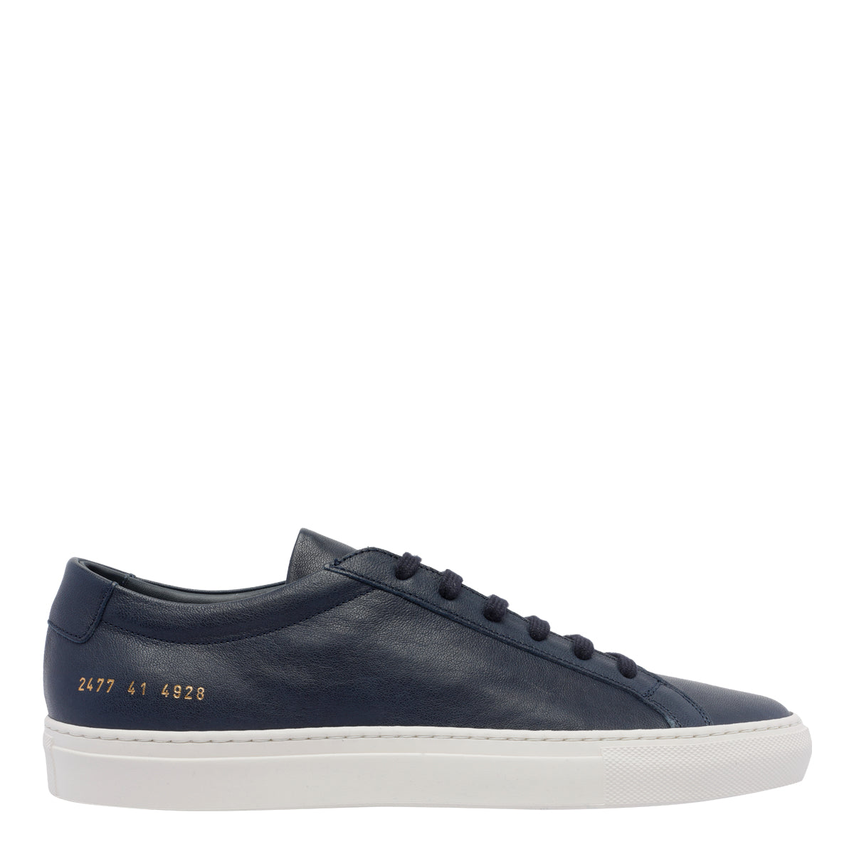 Common Projects Sneakers Blue Calf Leather/rubber Sole