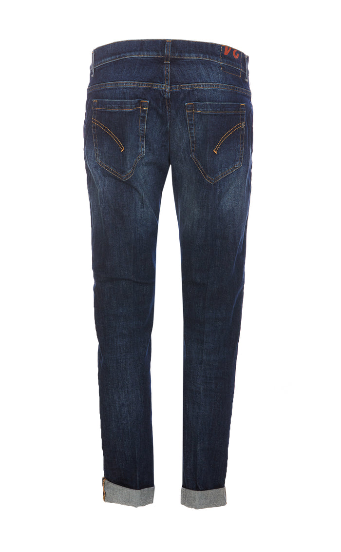 Dondup Jeans Blue Cotton