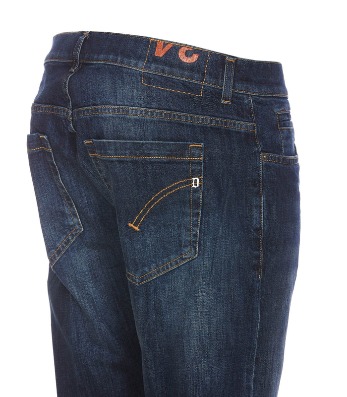 Dondup Jeans Blue Cotton