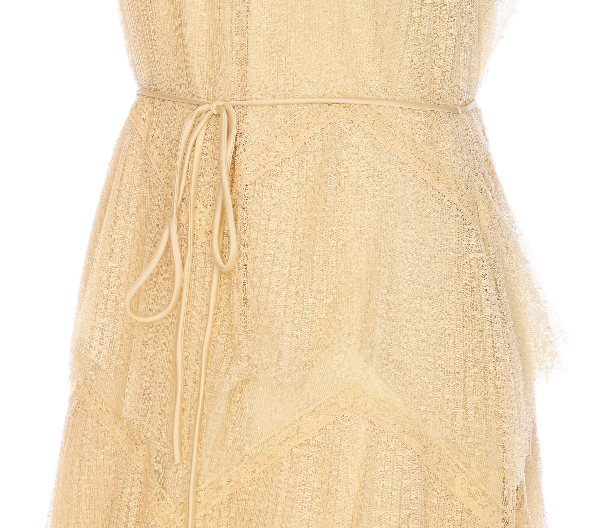 Twin-Set Dresses Yellow Polyester