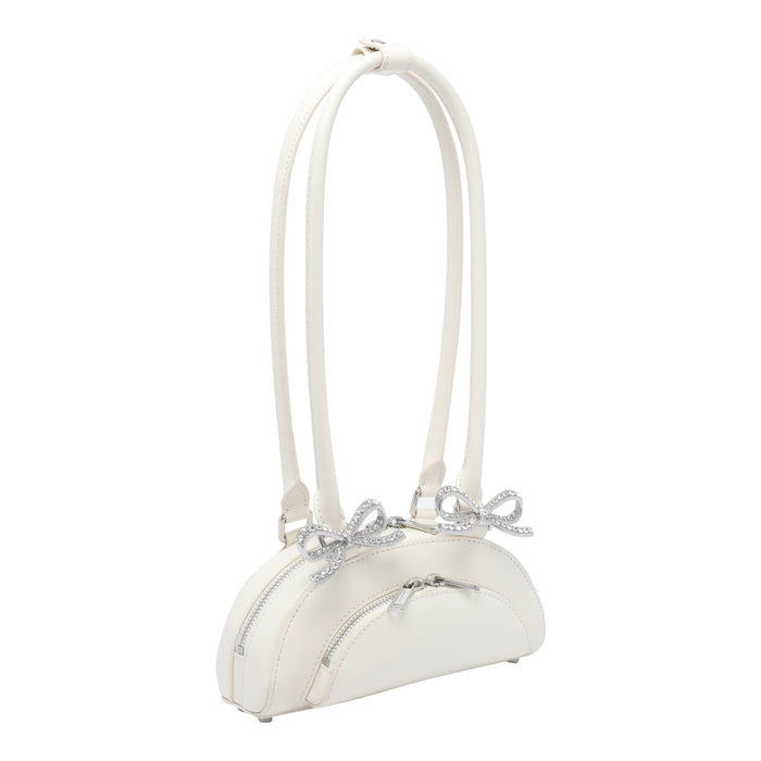 Self Portrait Bags White Calf Leather