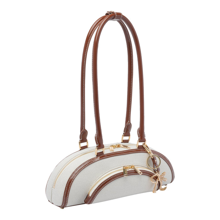 Self Portrait Bags Beige Fabric