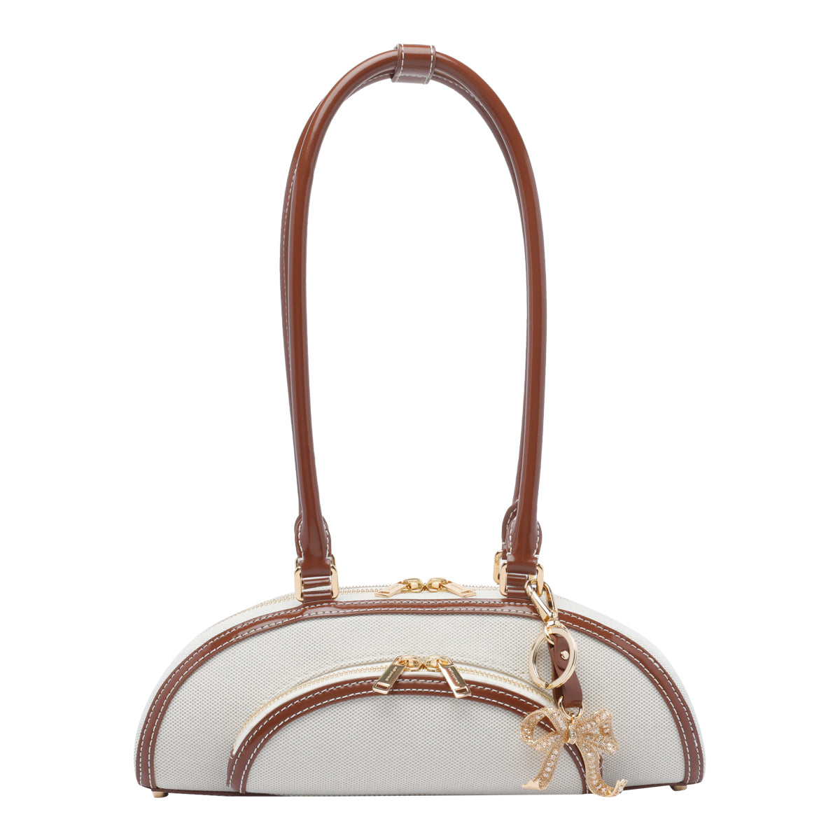 Self Portrait Bags Beige Fabric