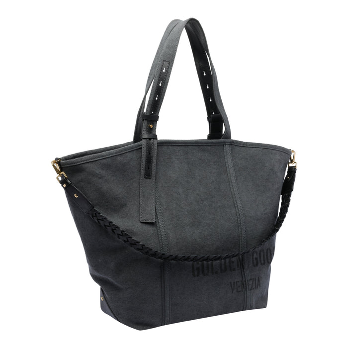 Golden Goose Bags Grey Cotton