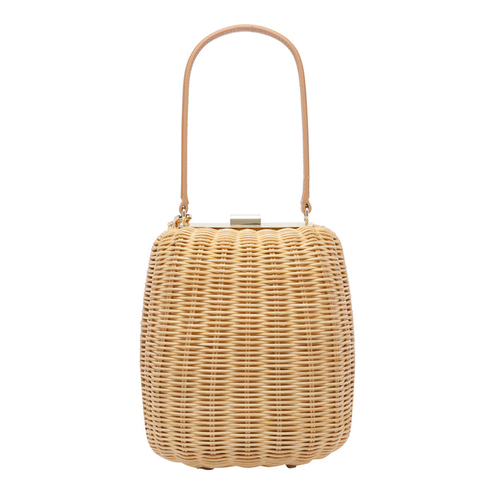 Self Portrait Bags Beige Rattan