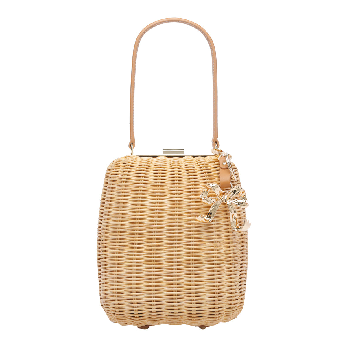 Self Portrait Bags Beige Rattan