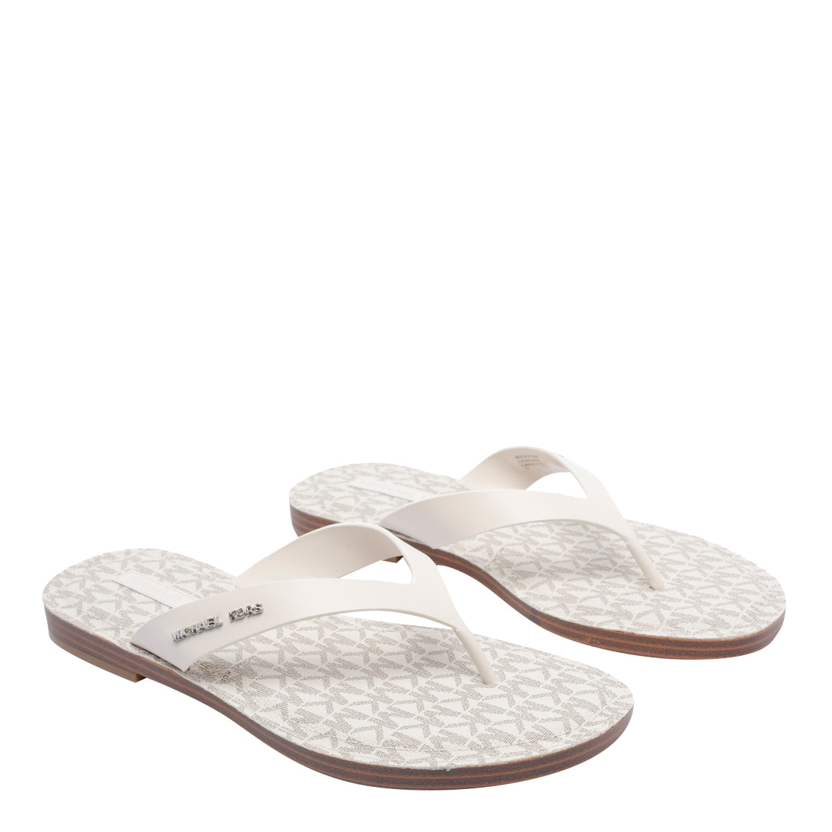 Michael Kors Sandals White Calf Leather/rubber Sole