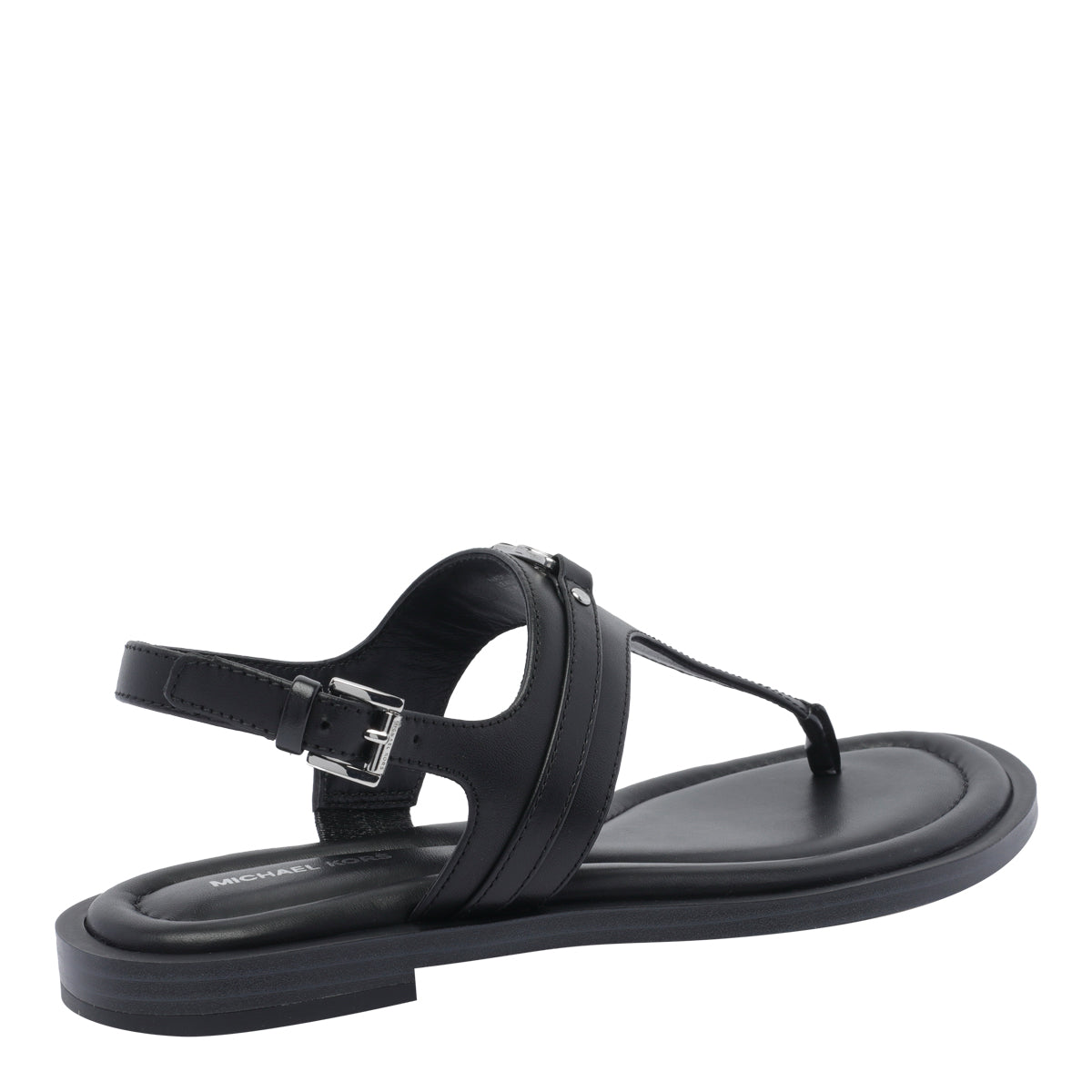 Michael Kors Sandals Black Calf Leather/rubber Sole