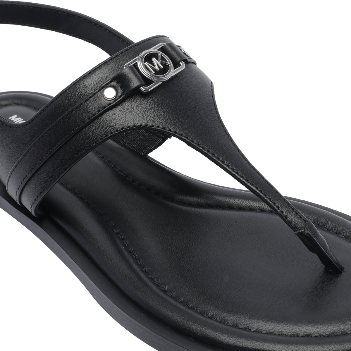 Michael Kors Sandals Black Calf Leather/rubber Sole