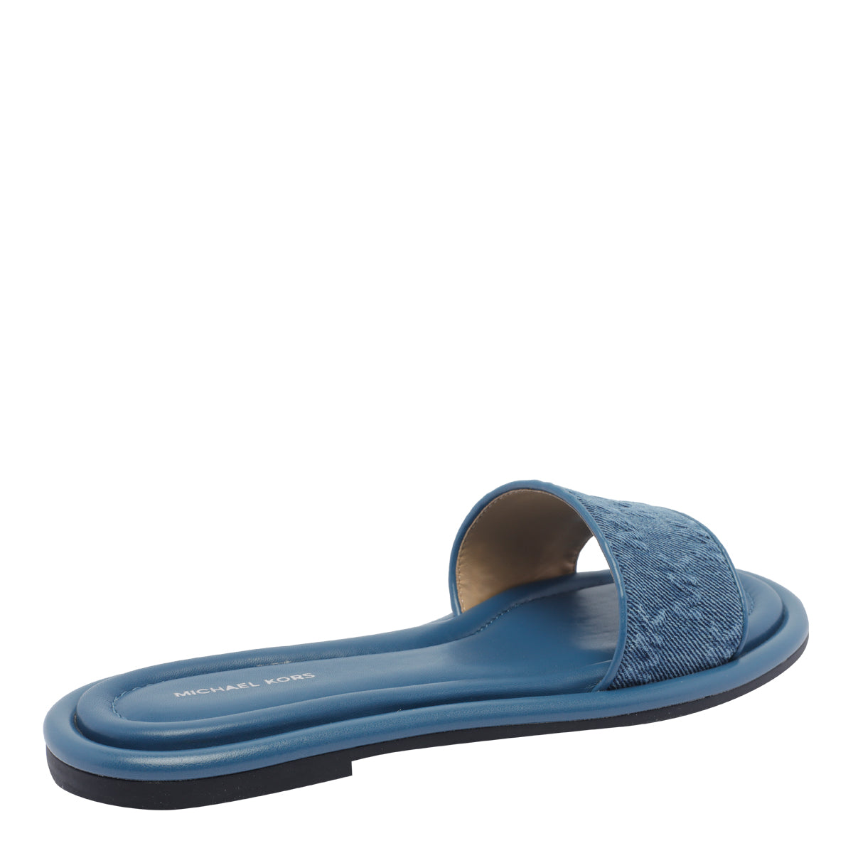 Michael Kors Sandals Blue Fabric/rubber Sole