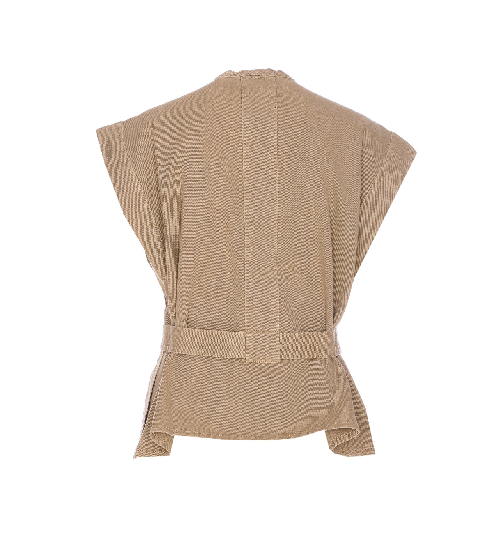 Lemaire Top Beige Cotton