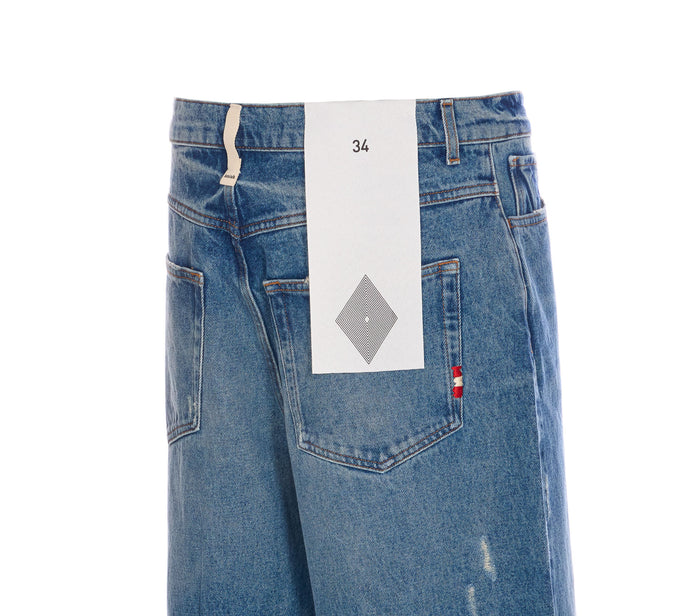 Amish Jeans Blue Cotton