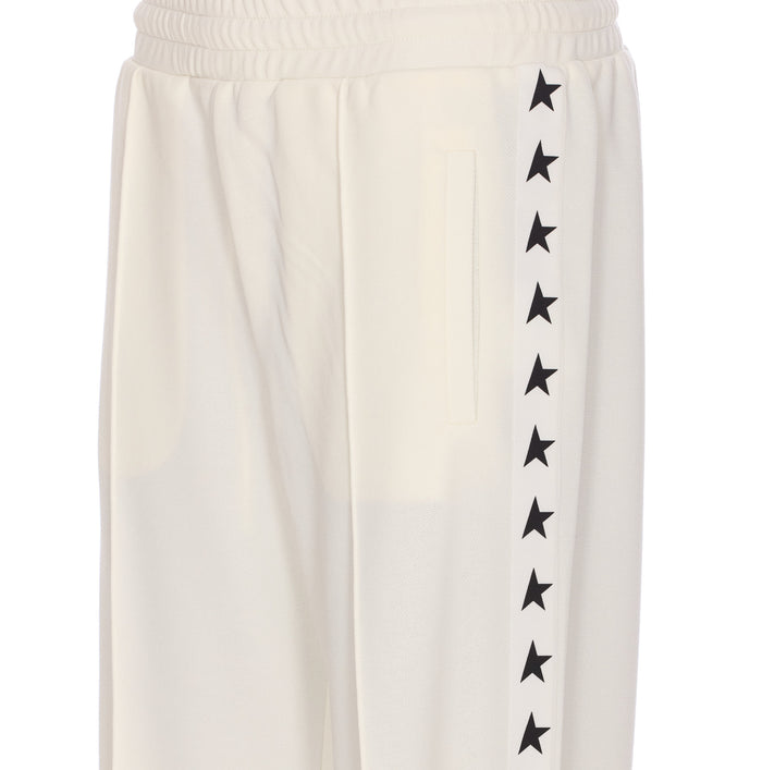 Golden Goose Trousers White Polyester