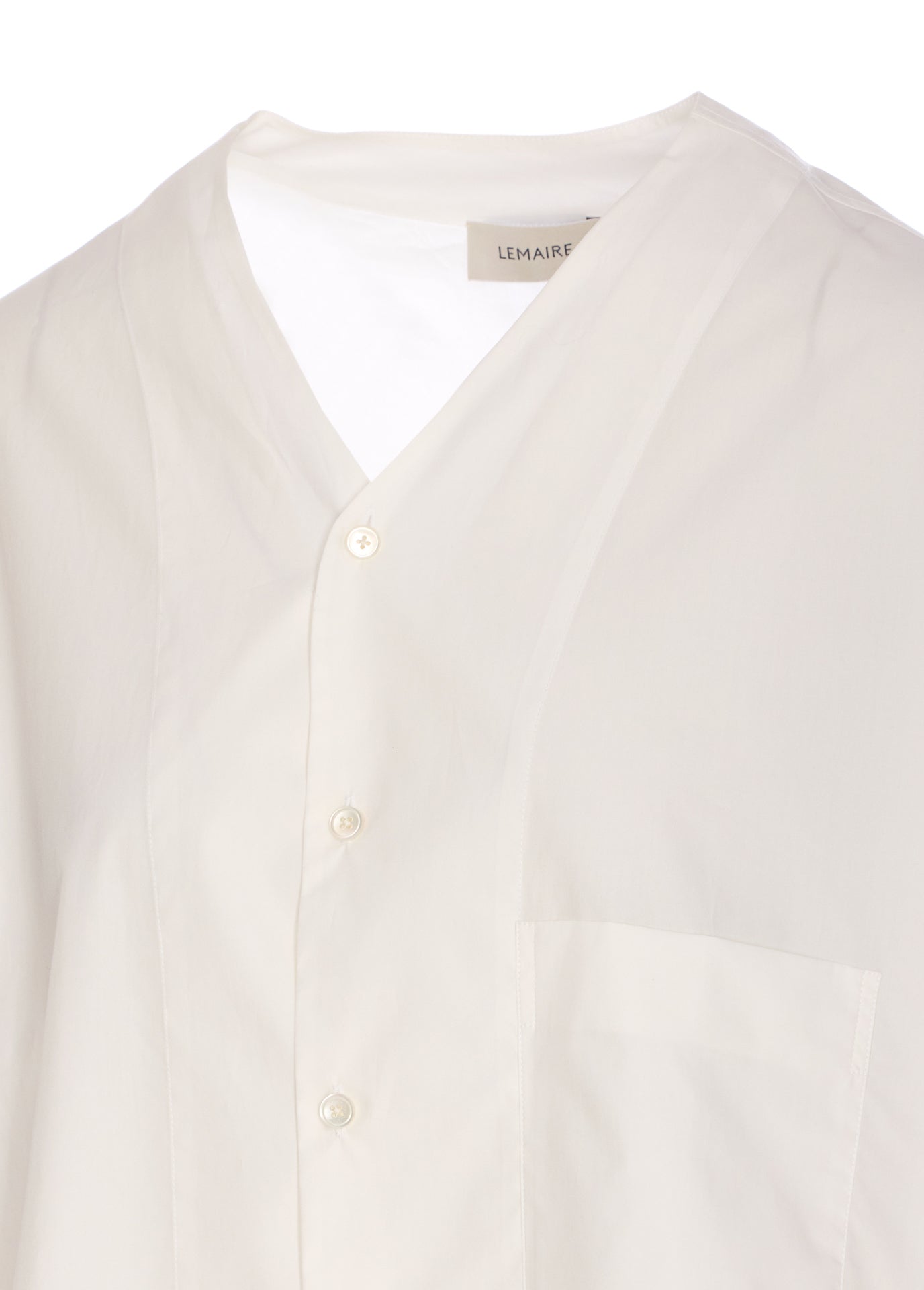 Lemaire Shirts White Cotton