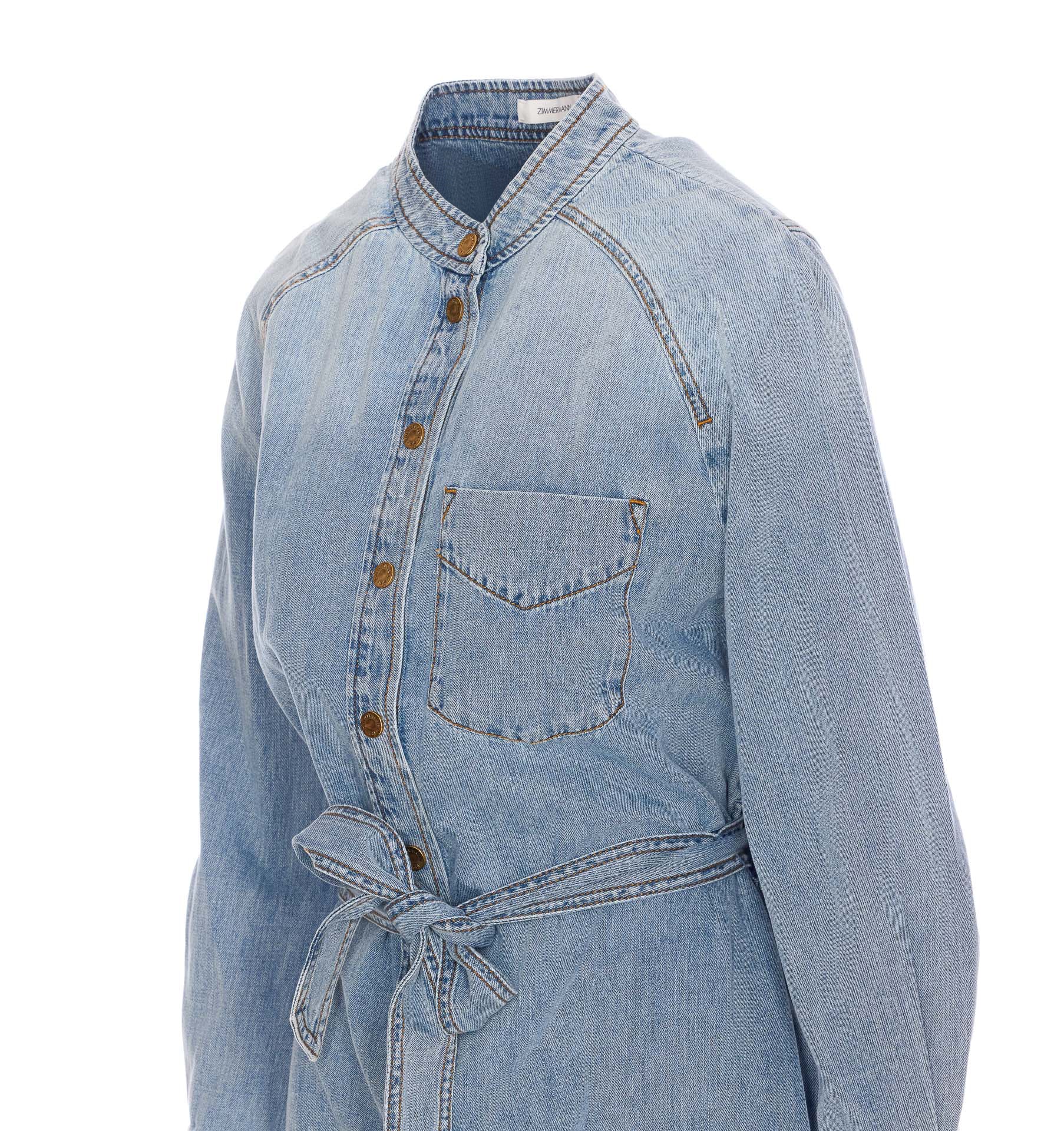 Zimmermann Dresses Blue Cotton