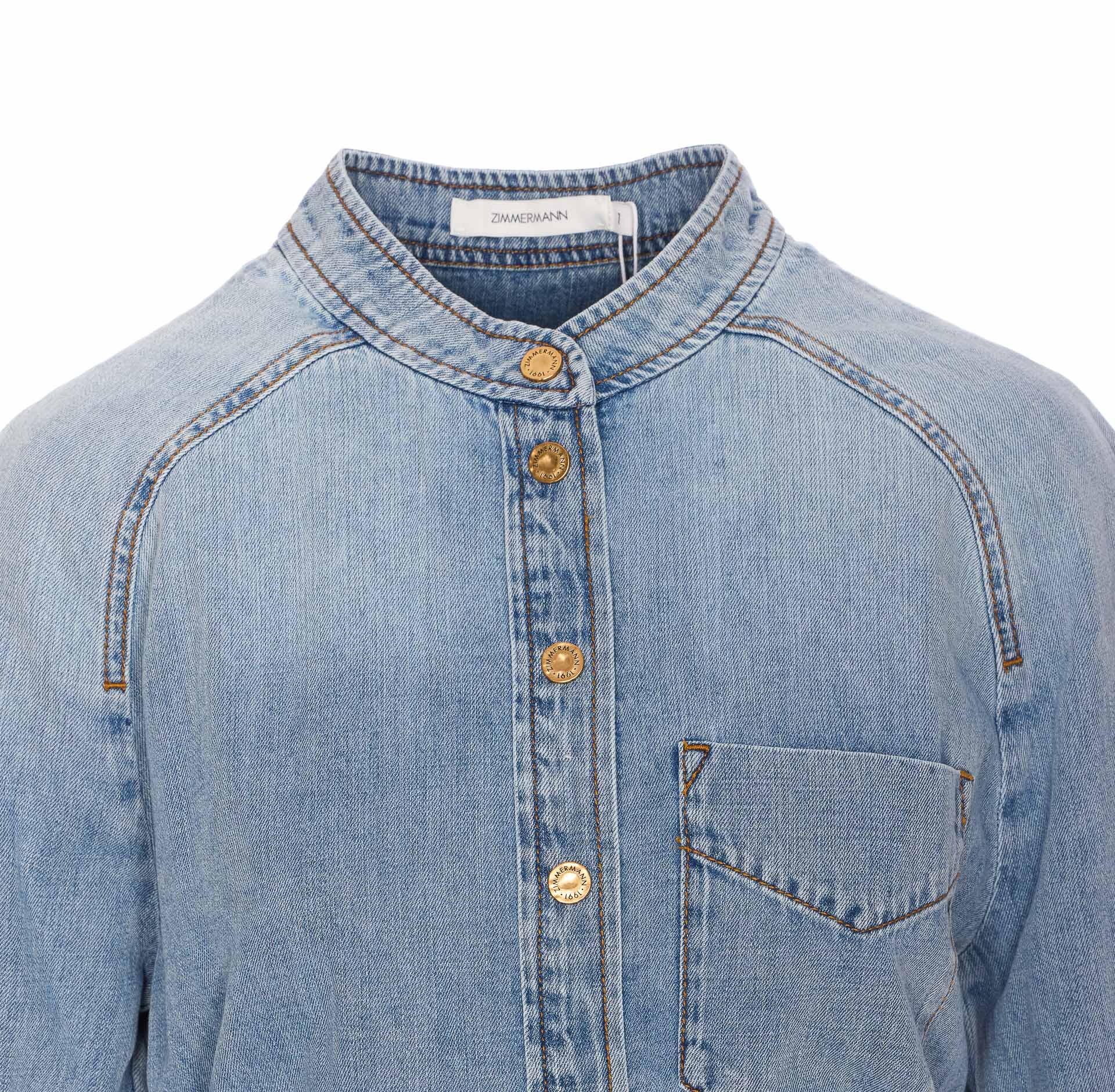 Zimmermann Dresses Blue Cotton